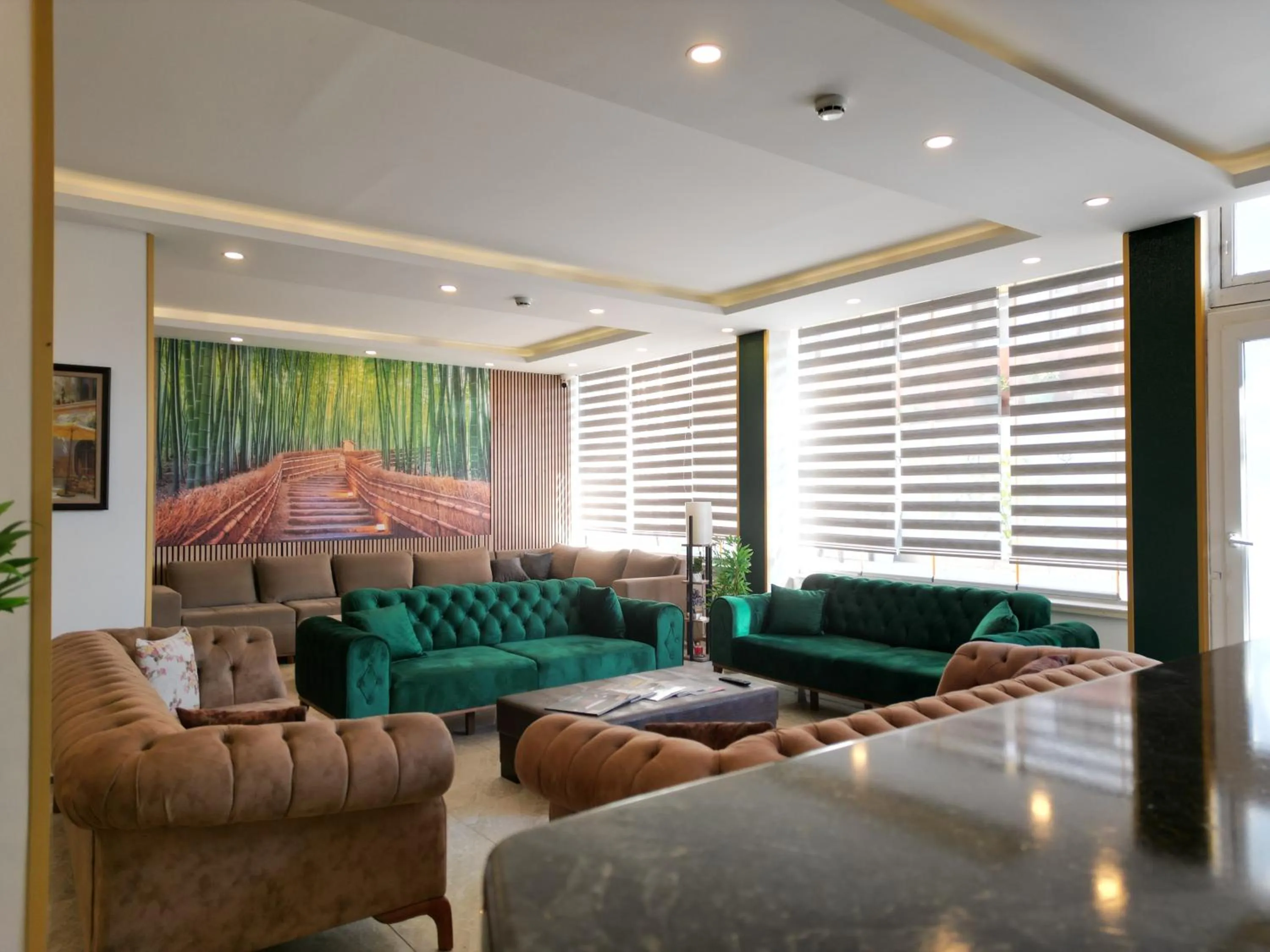 Lobby or reception in Akman City Hotel