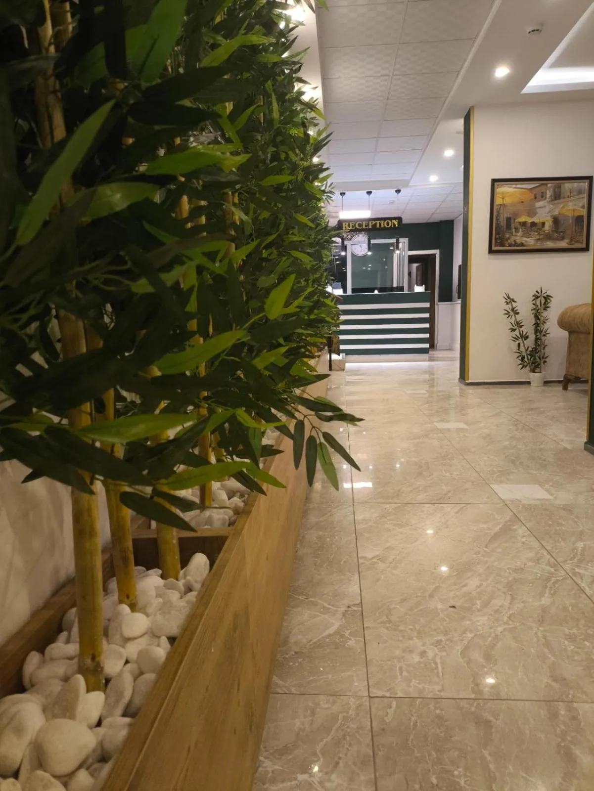 Lobby or reception in Akman City Hotel