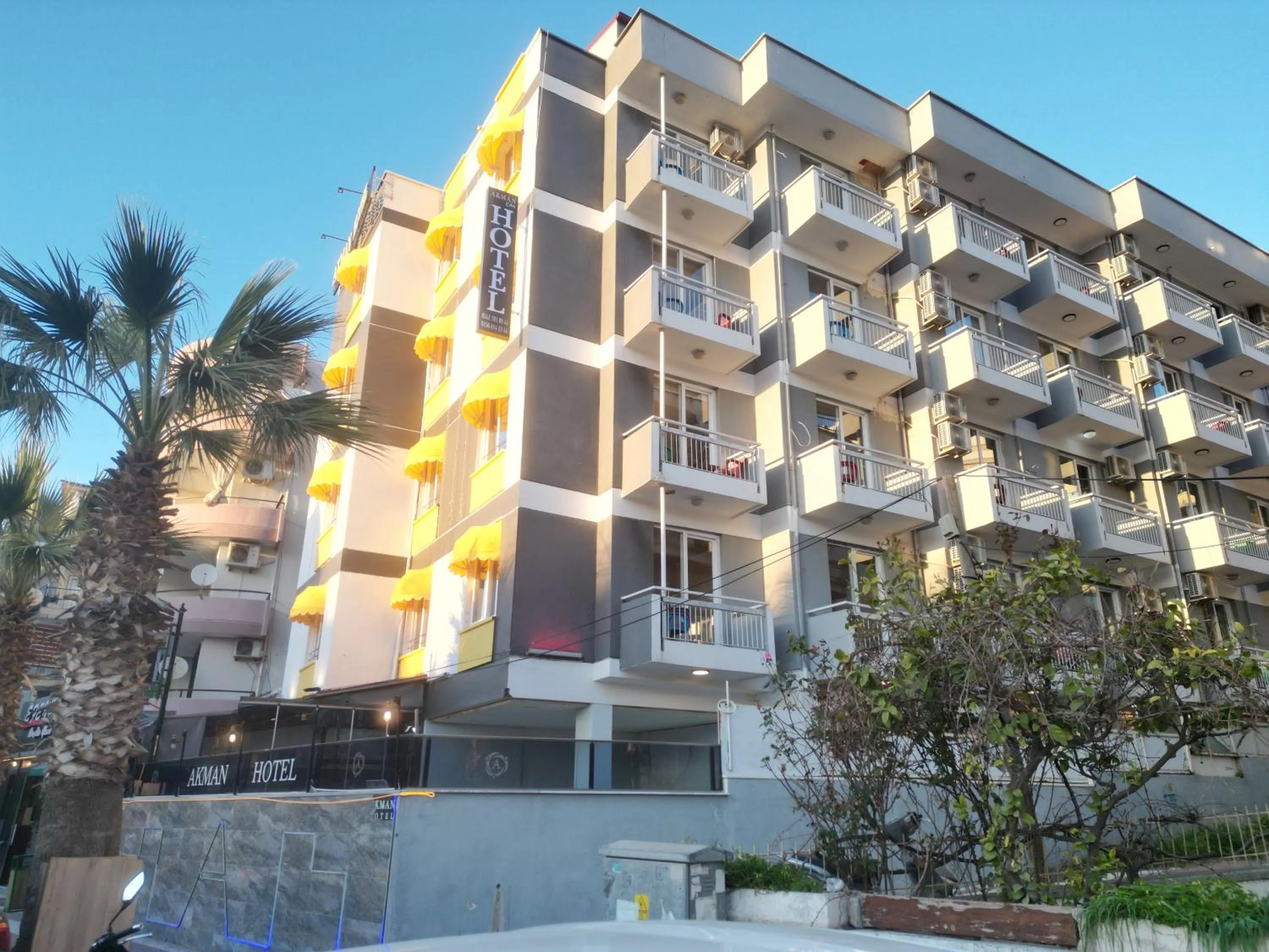 Property building in Akman City Hotel