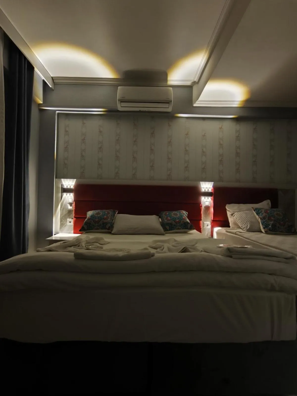 Bed in Akman City Hotel