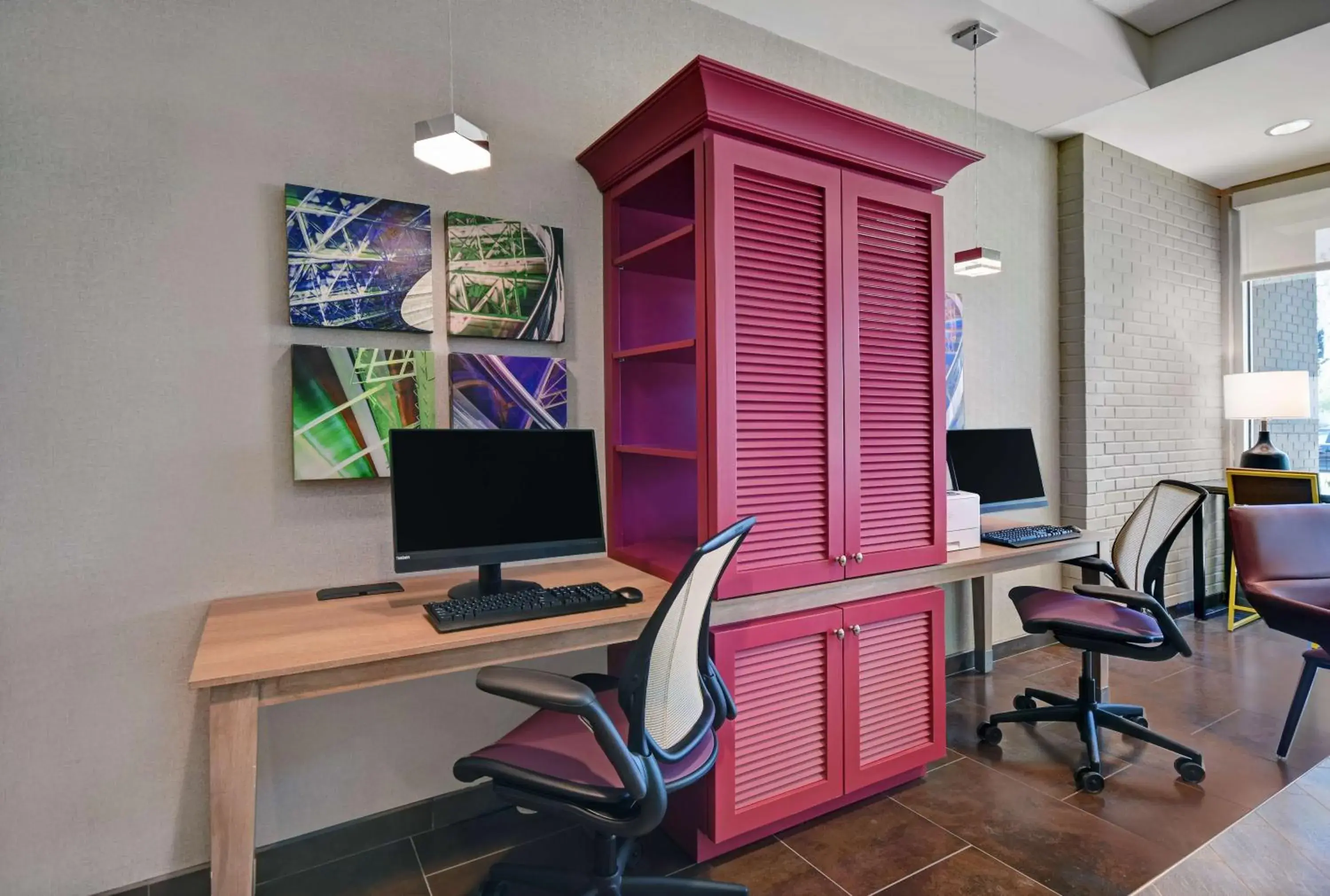 Lobby or reception in Home2 Suites by Hilton Atlanta Airport North Lobby or reception in Home2 Suites by Hilton Atlanta Airport North