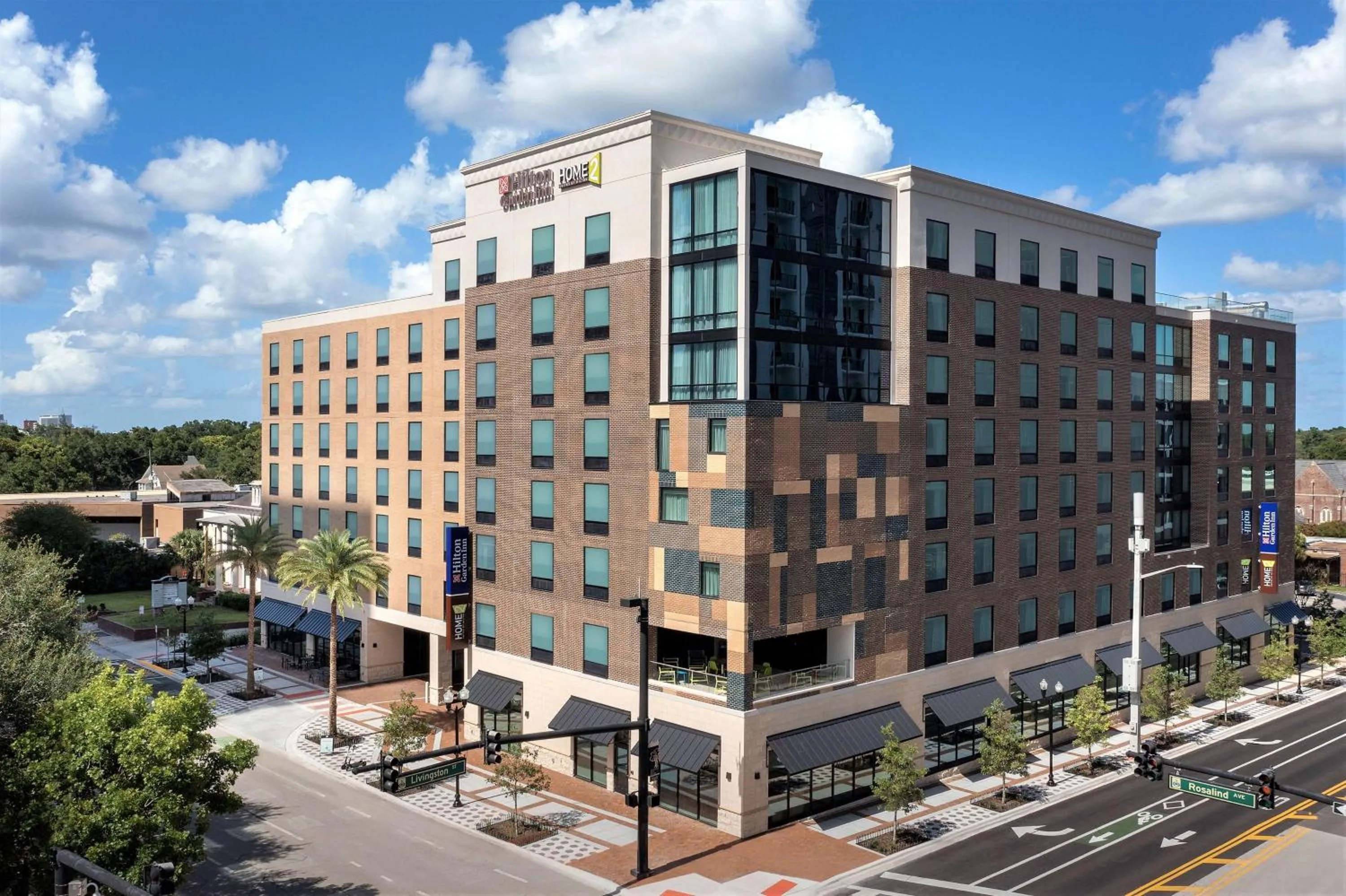 Property building in Home2 Suites by Hilton Orlando Downtown, FL