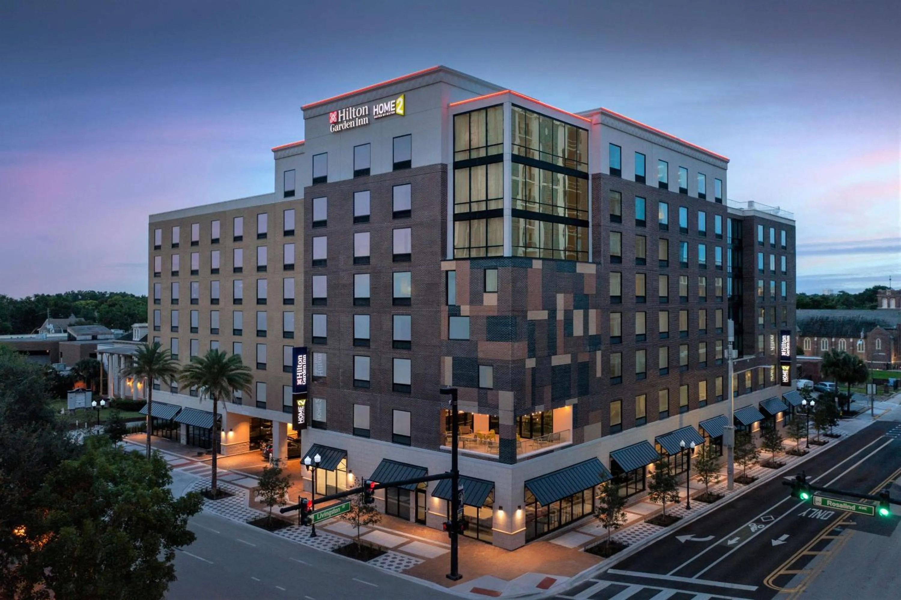 Property building in Home2 Suites by Hilton Orlando Downtown, FL