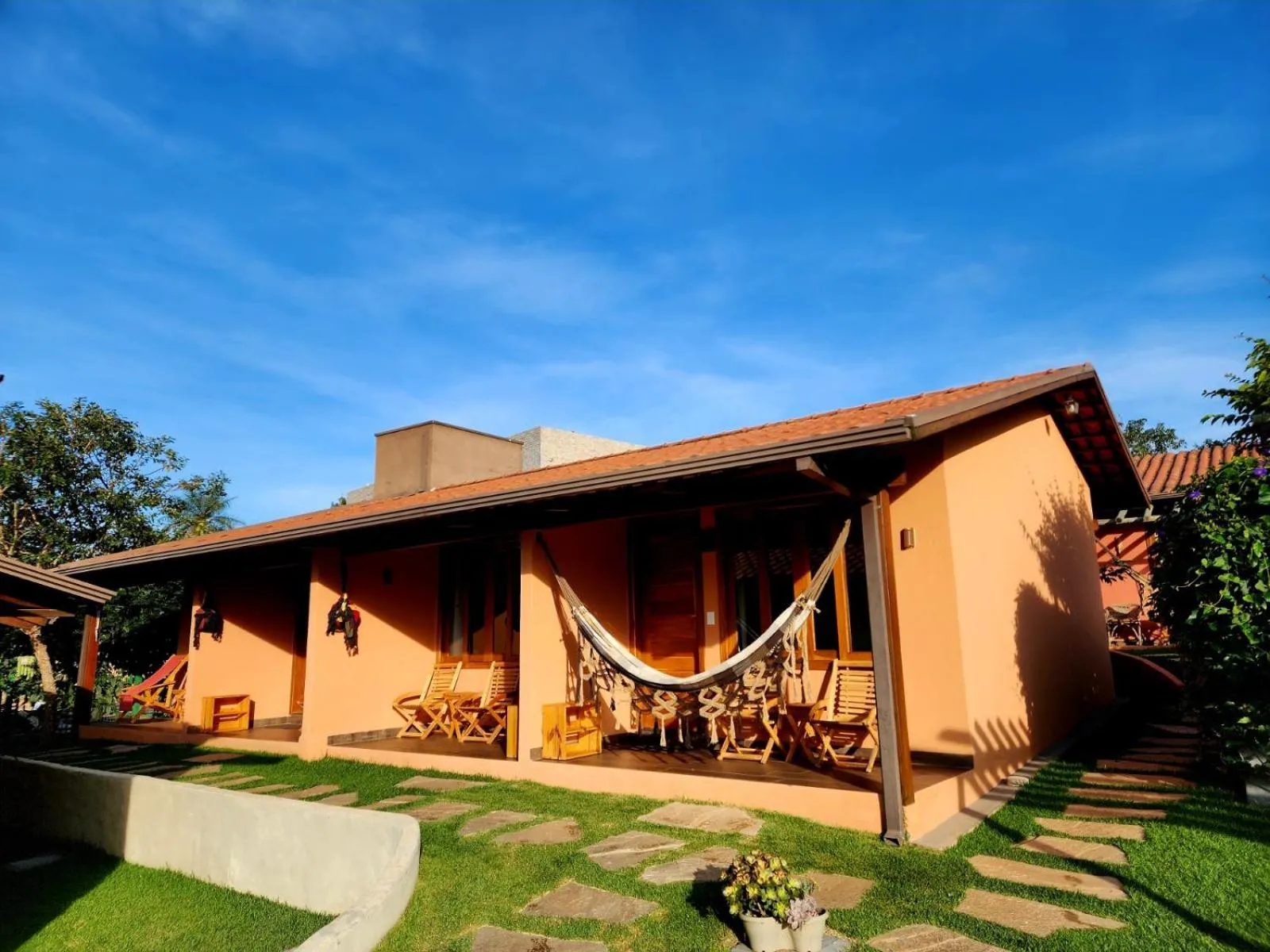 Patio in Pousada Camarás