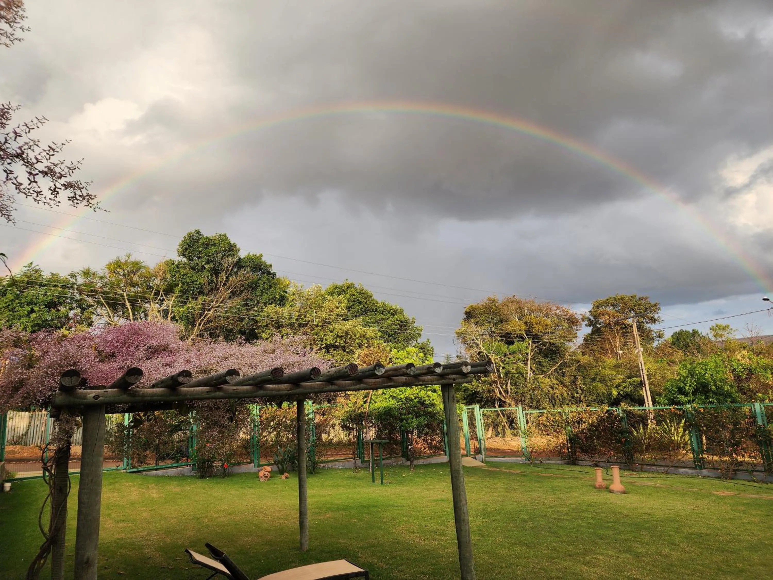 Garden in Pousada Camarás