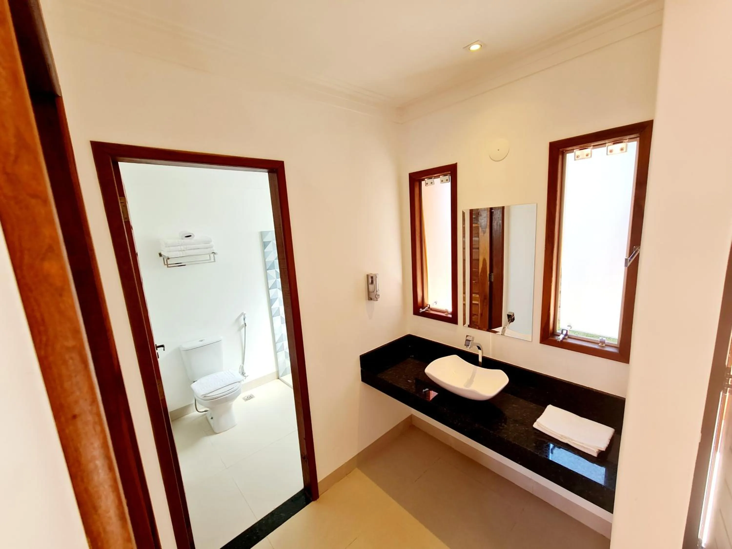 Bathroom in Pousada Camarás