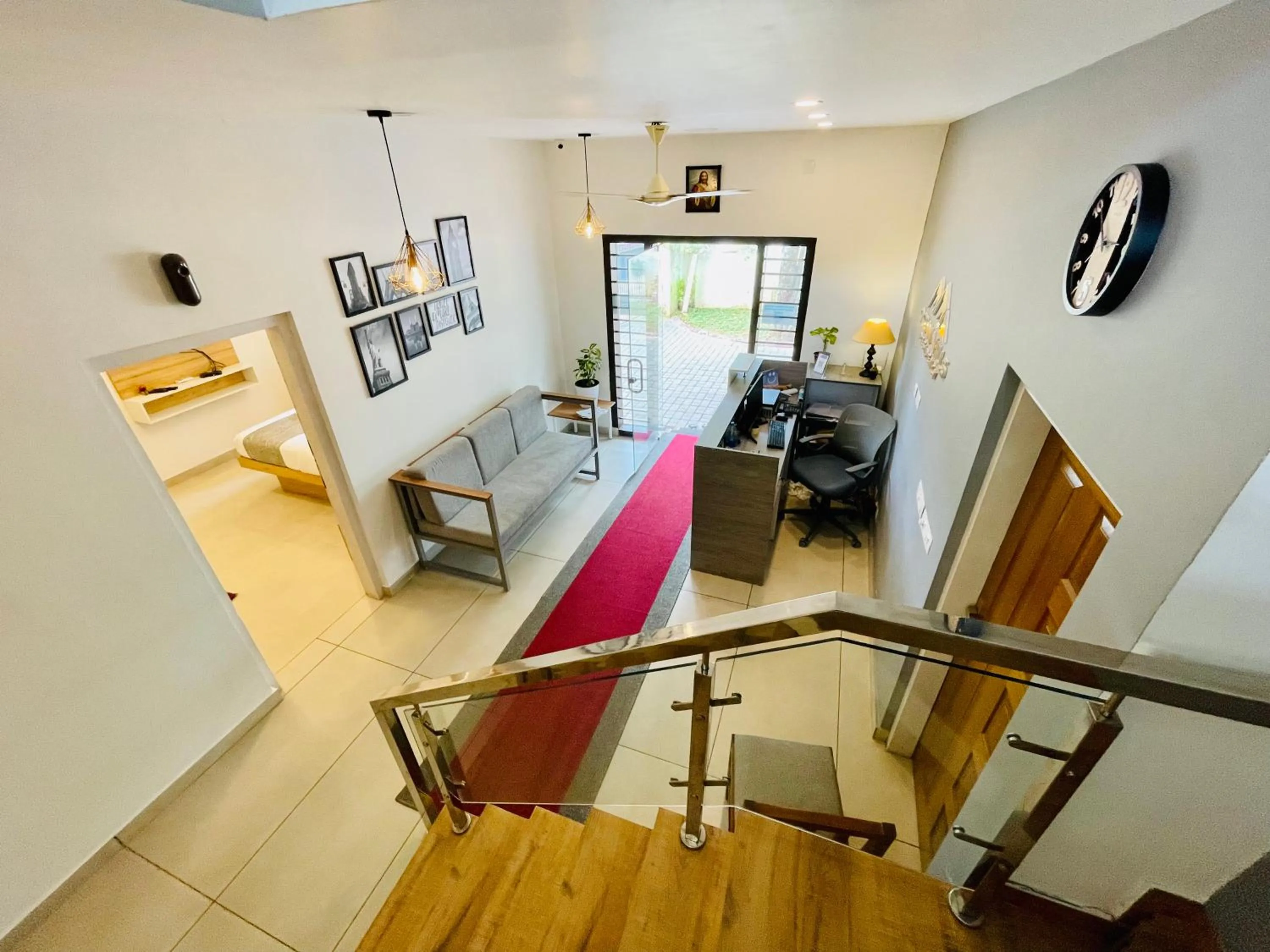 Living room in Oceana Hills Residency