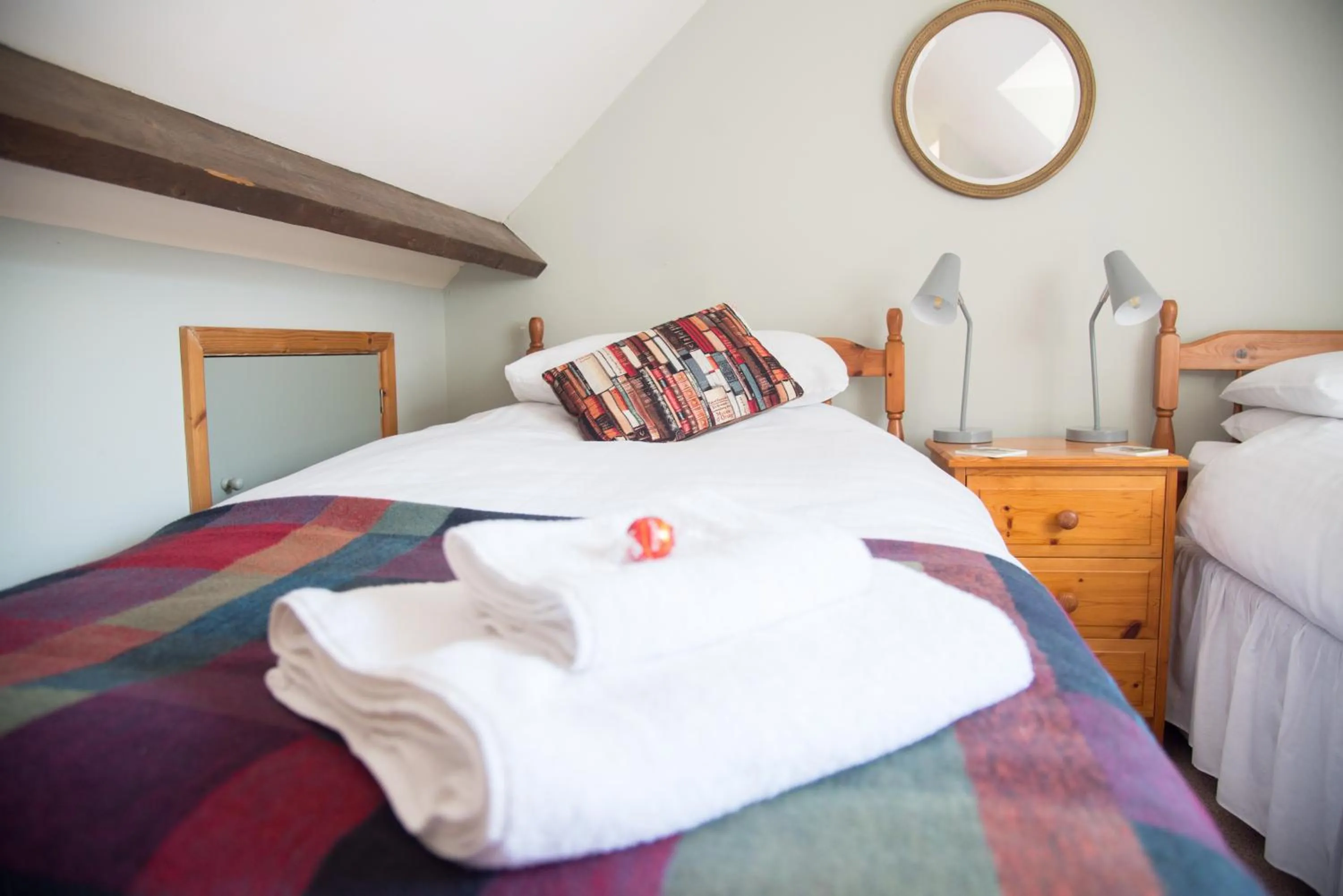 Bed in Lower House B&B and Cottages, Adforton