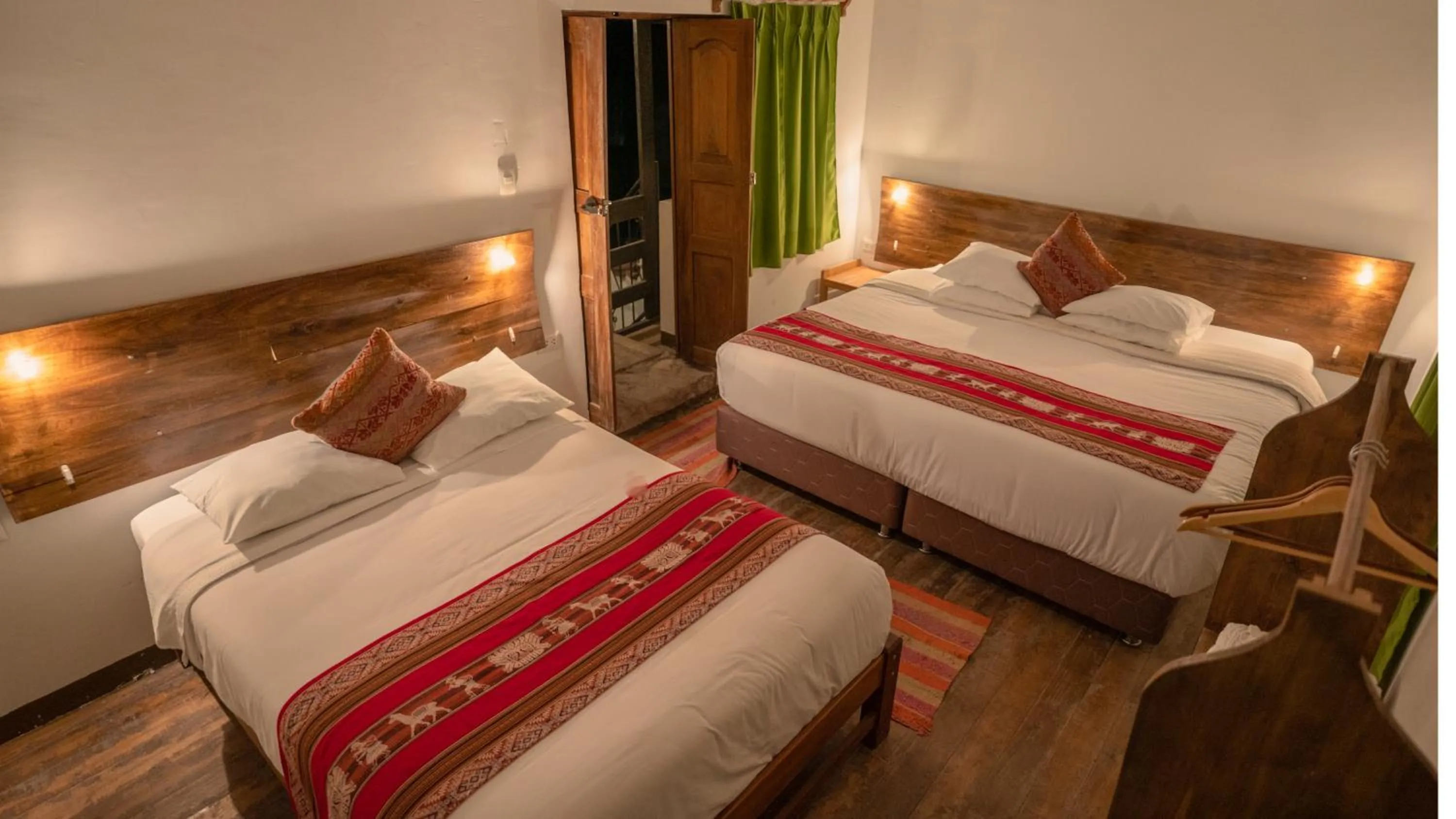 Bed in MAMA GREEN HOSTAL - Eco Andean Experience and Permaculture Farm - Vegetarian Breakfast
