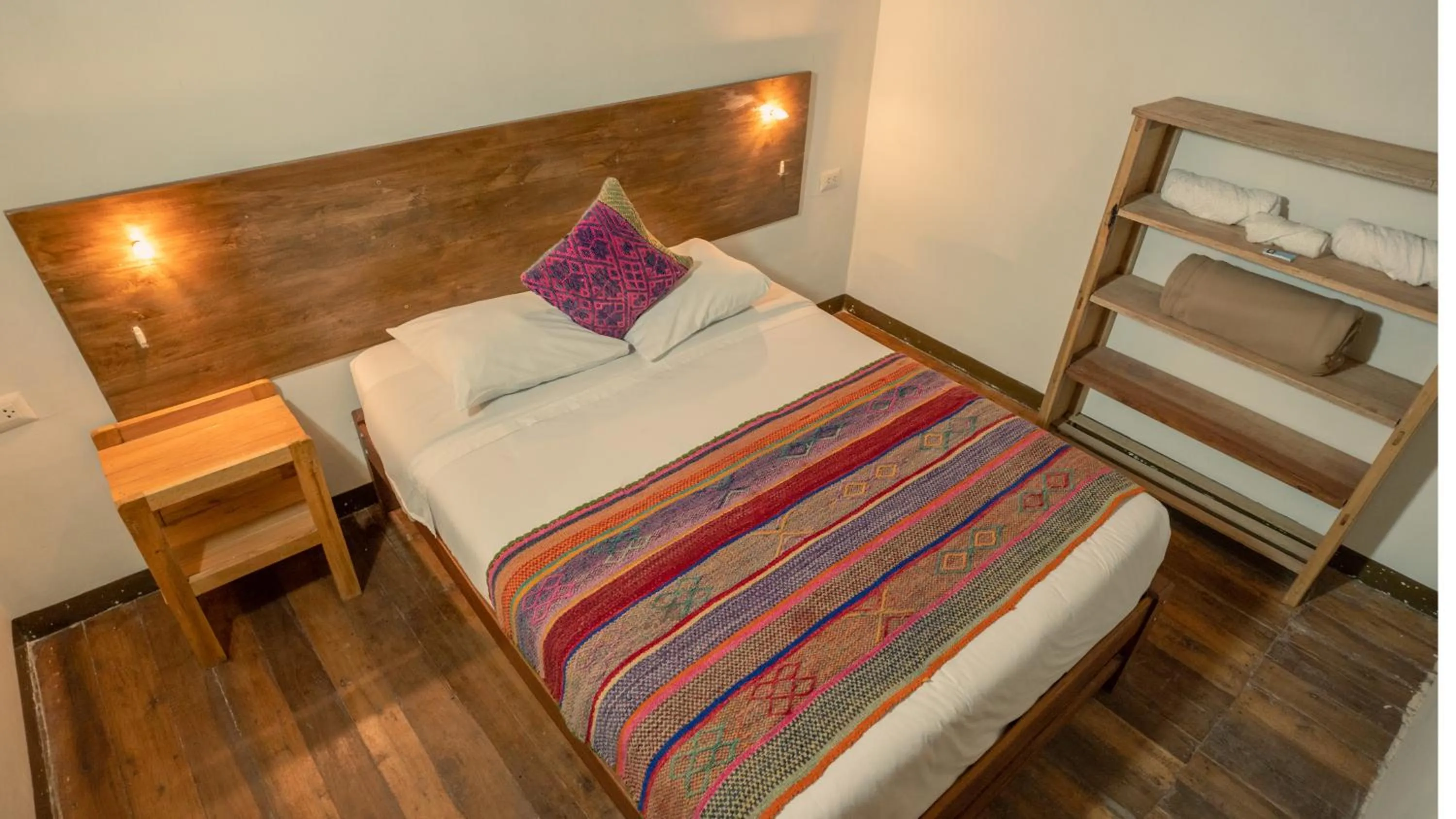 Bedroom, Bed in MAMA GREEN HOSTAL - Eco Andean Experience and Permaculture Farm - Vegetarian Breakfast