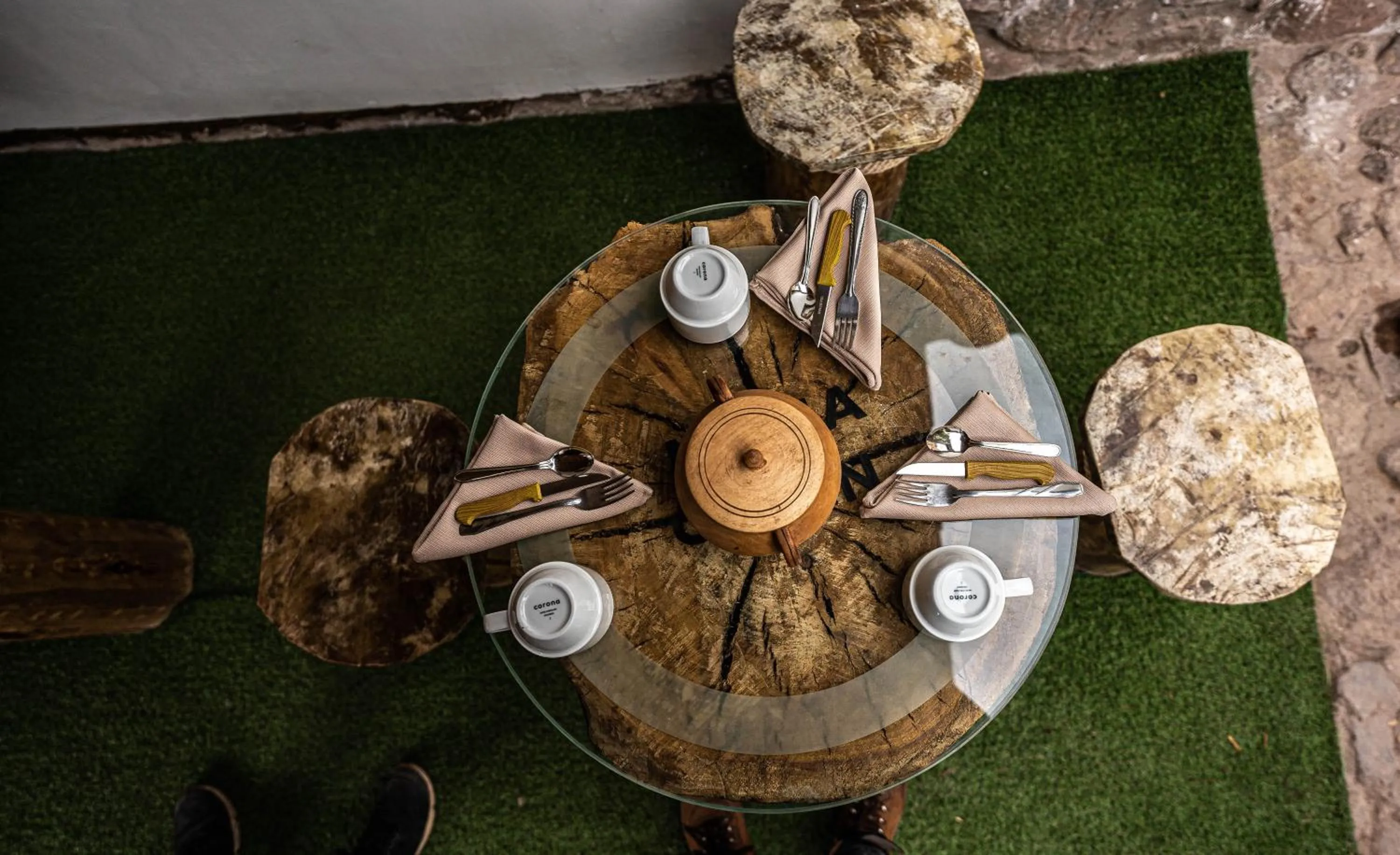 Breakfast in MAMA GREEN HOSTAL - Eco Andean Experience and Permaculture Farm - Vegetarian Breakfast