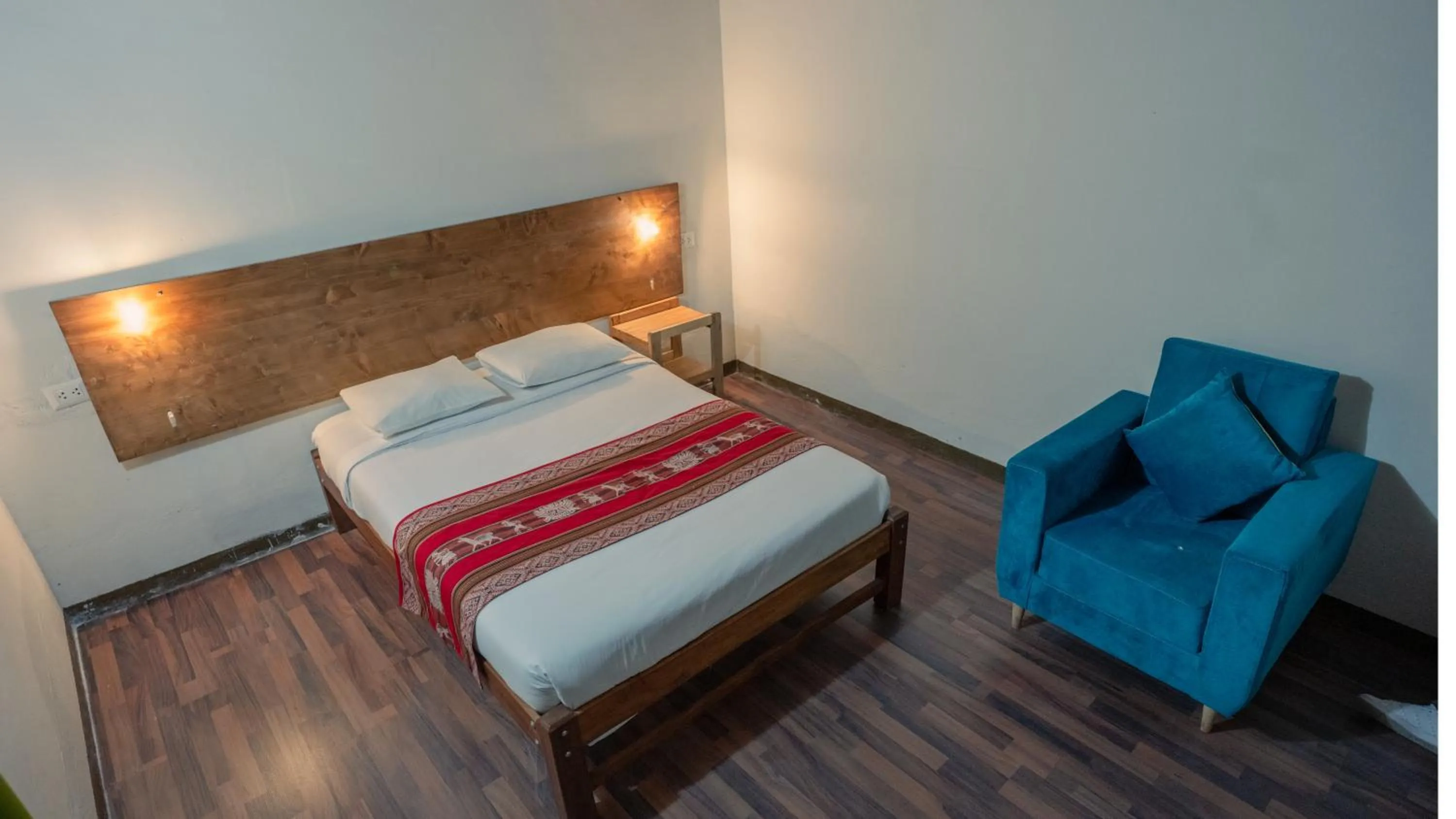 Bed in MAMA GREEN HOSTAL - Eco Andean Experience and Permaculture Farm - Vegetarian Breakfast