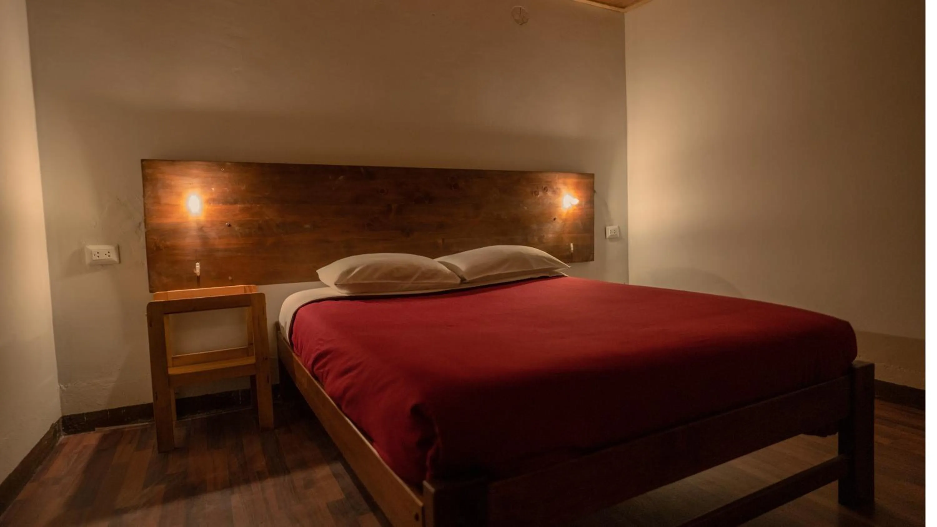 Bed in MAMA GREEN HOSTAL - Eco Andean Experience and Permaculture Farm - Vegetarian Breakfast