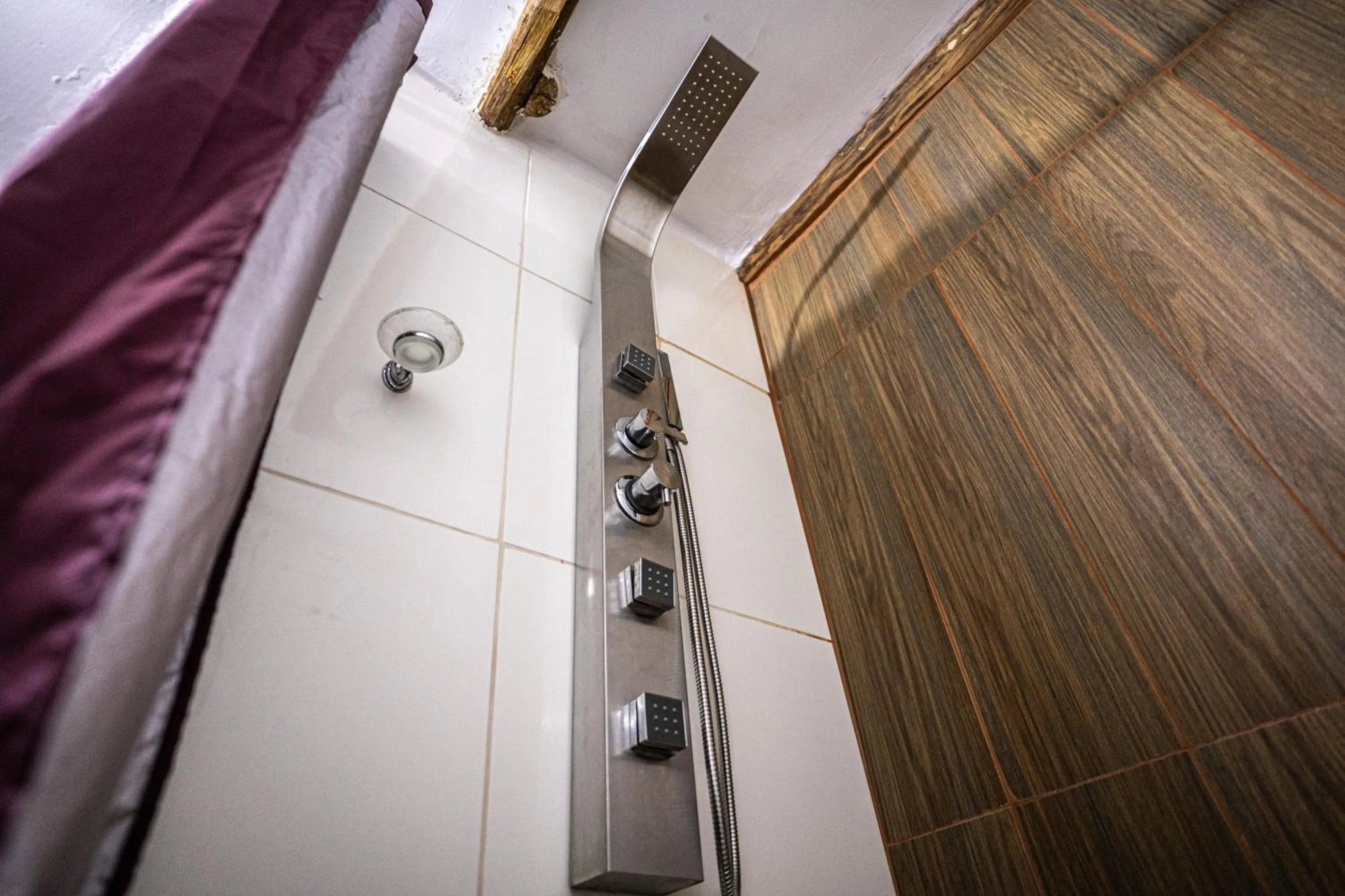 Bathroom in MAMA GREEN HOSTAL - Eco Andean Experience and Permaculture Farm - Vegetarian Breakfast