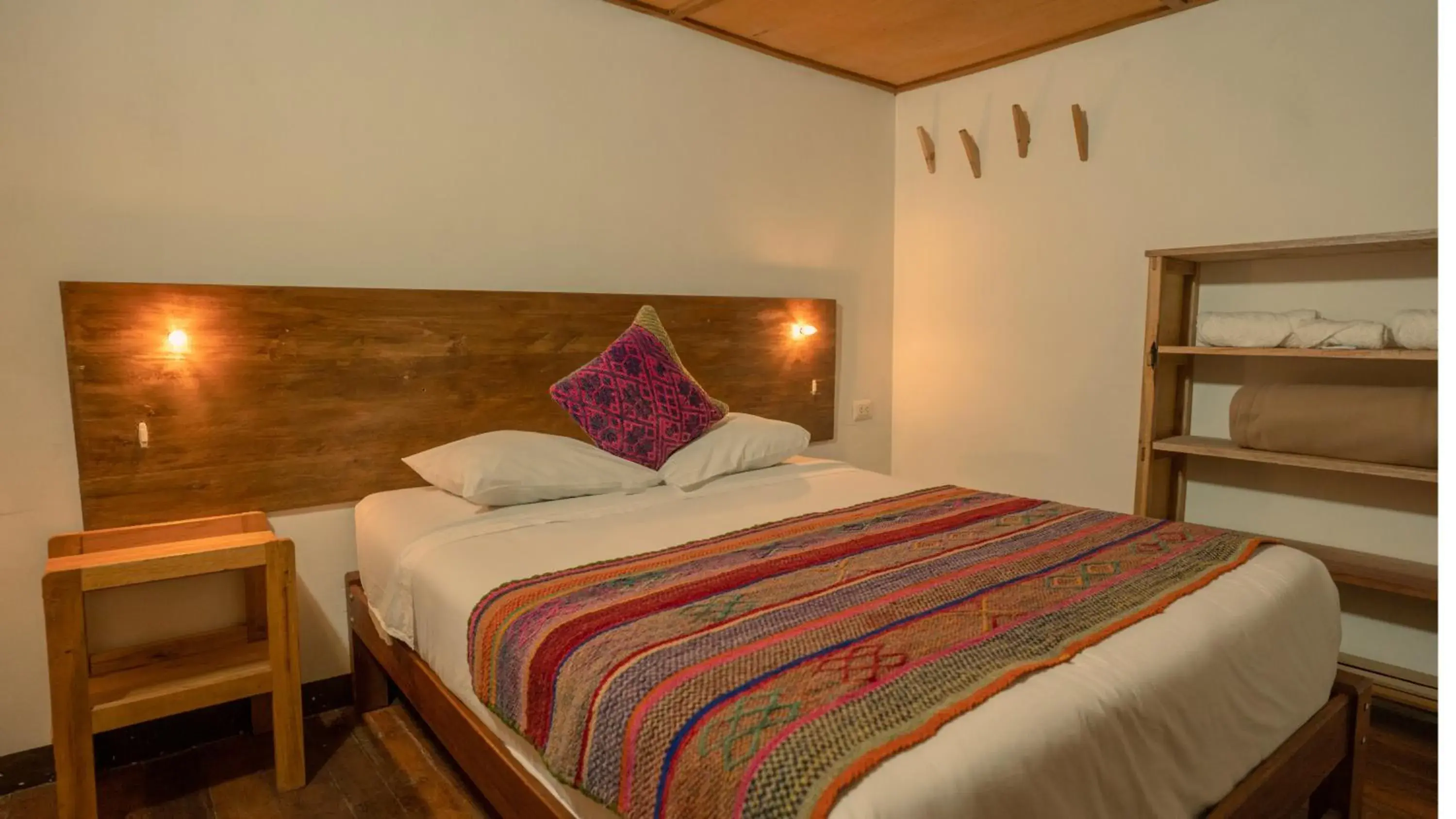 Double Room with Private Bathroom - single occupancy in MAMA GREEN HOSTAL - Eco Andean Experience and Permaculture Farm - Vegetarian Breakfast Double Room with Private Bathroom - single occupancy in MAMA GREEN HOSTAL - Eco Andean Experience and Permaculture Farm - Vegetarian Breakfast