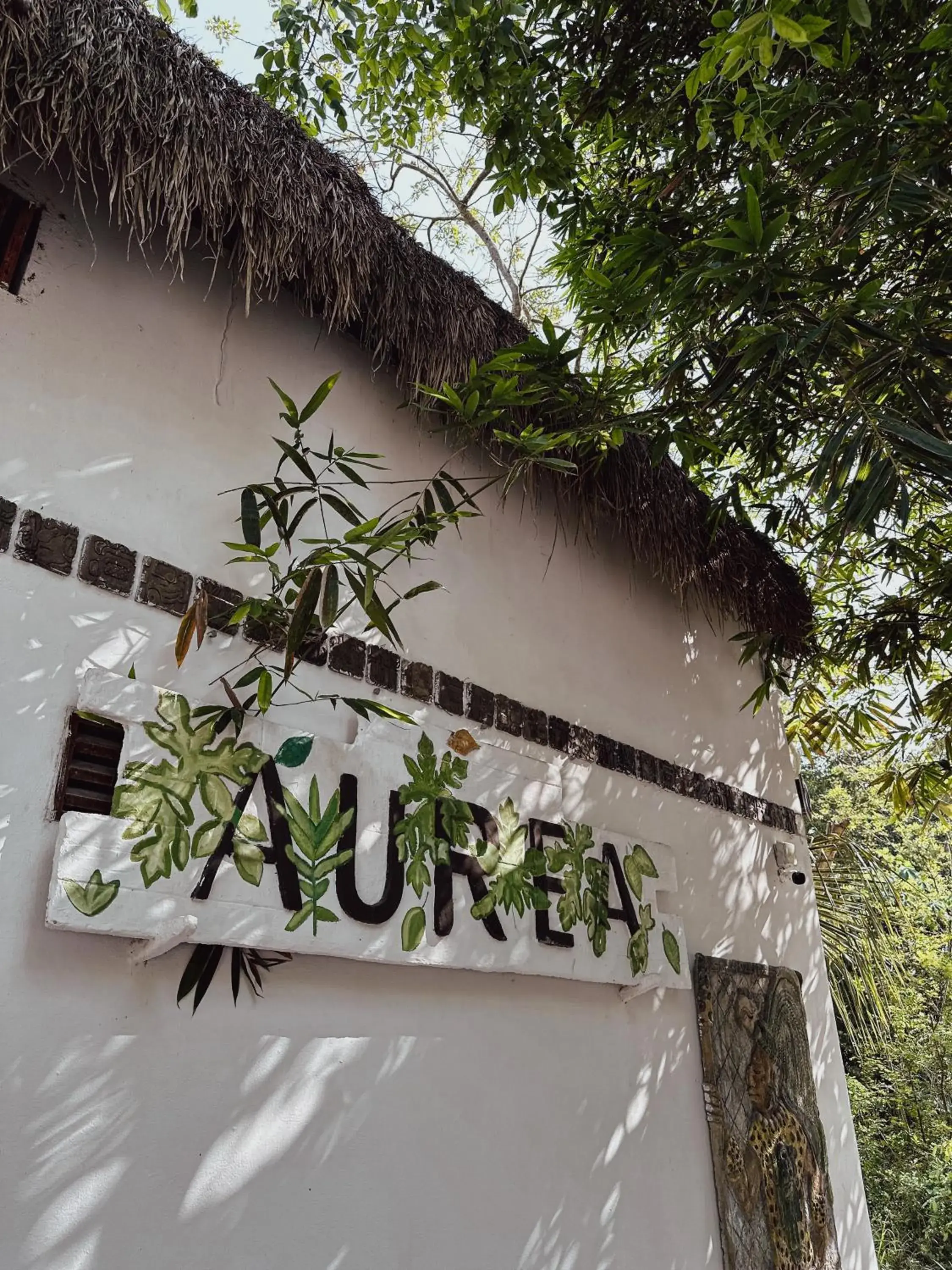 Facade/entrance in Aurea Bacalar Facade/entrance in Aurea Bacalar