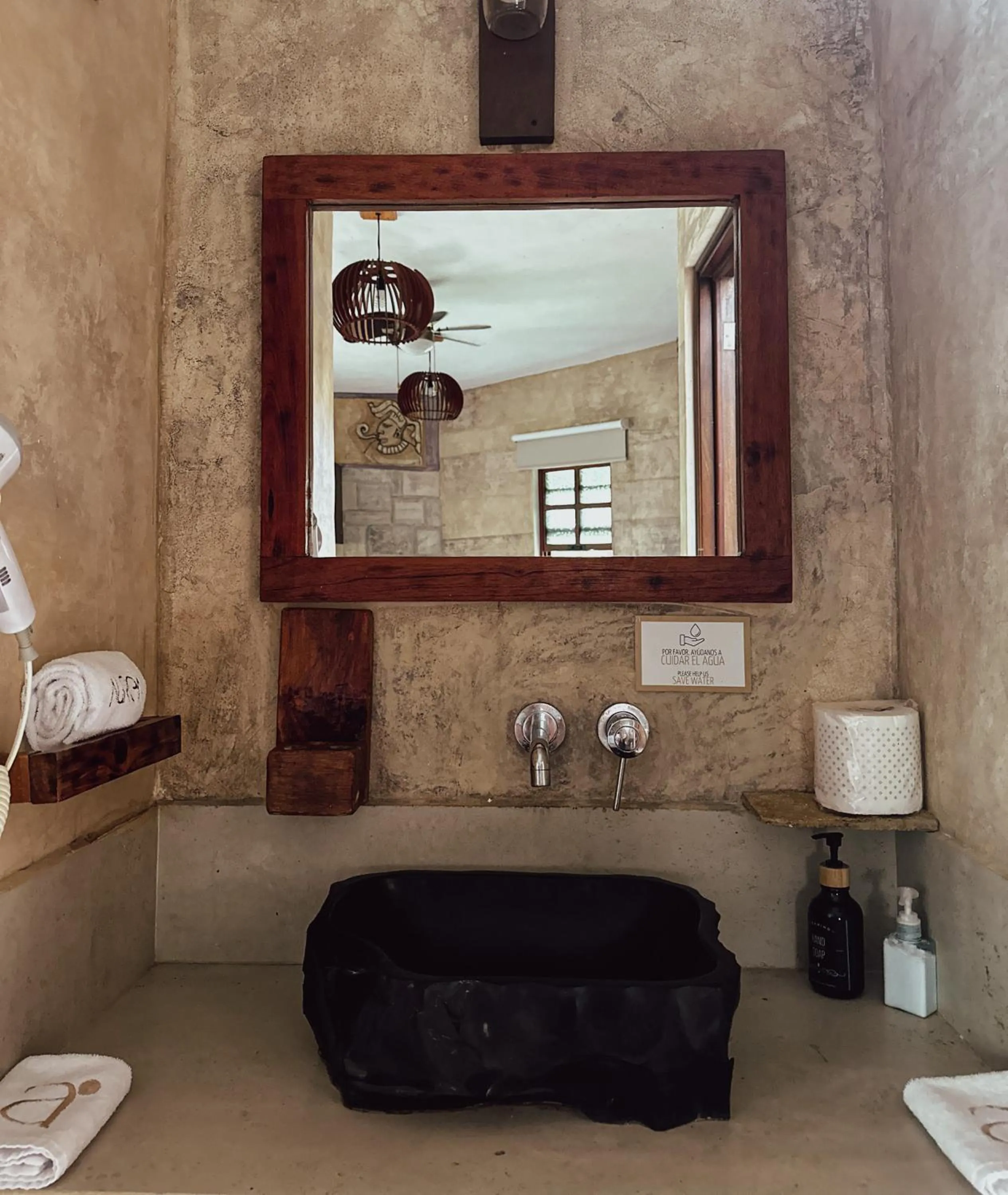 Bathroom in Aurea Bacalar