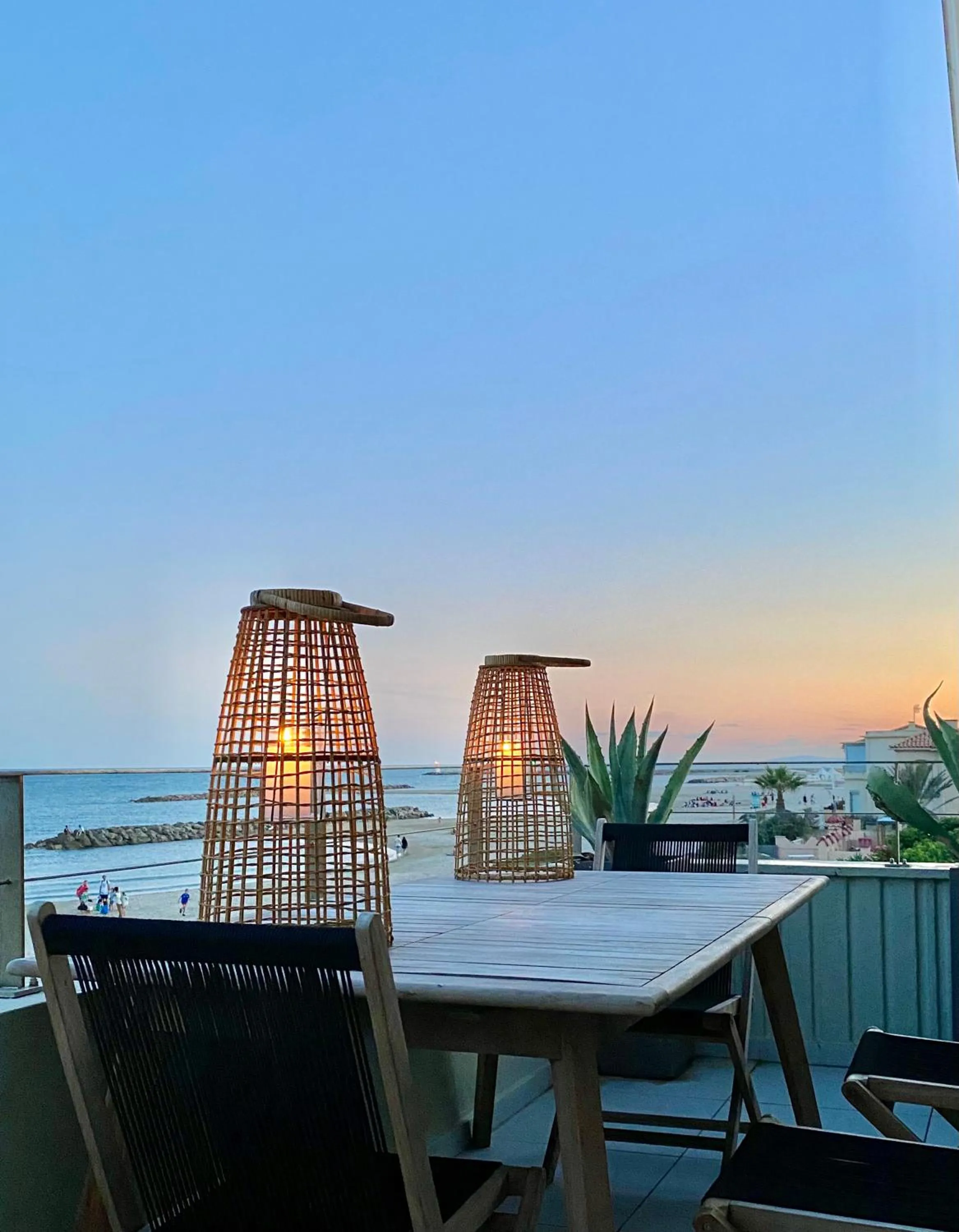 Horizon bleu - Appartement familial - terrasse - parking- 1ere ligne Mer Carnon