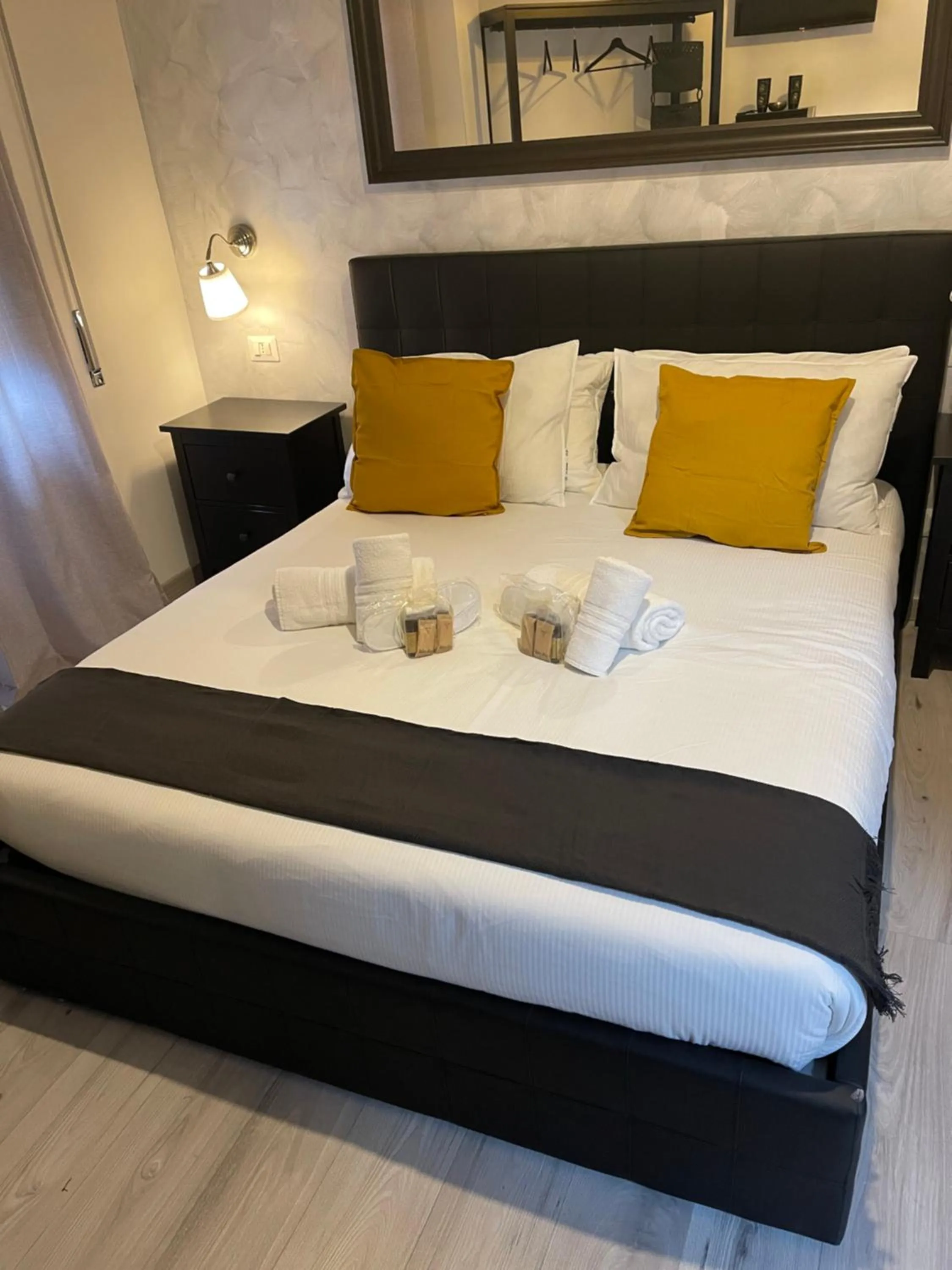 Bed in Luxury Boutique Hotel