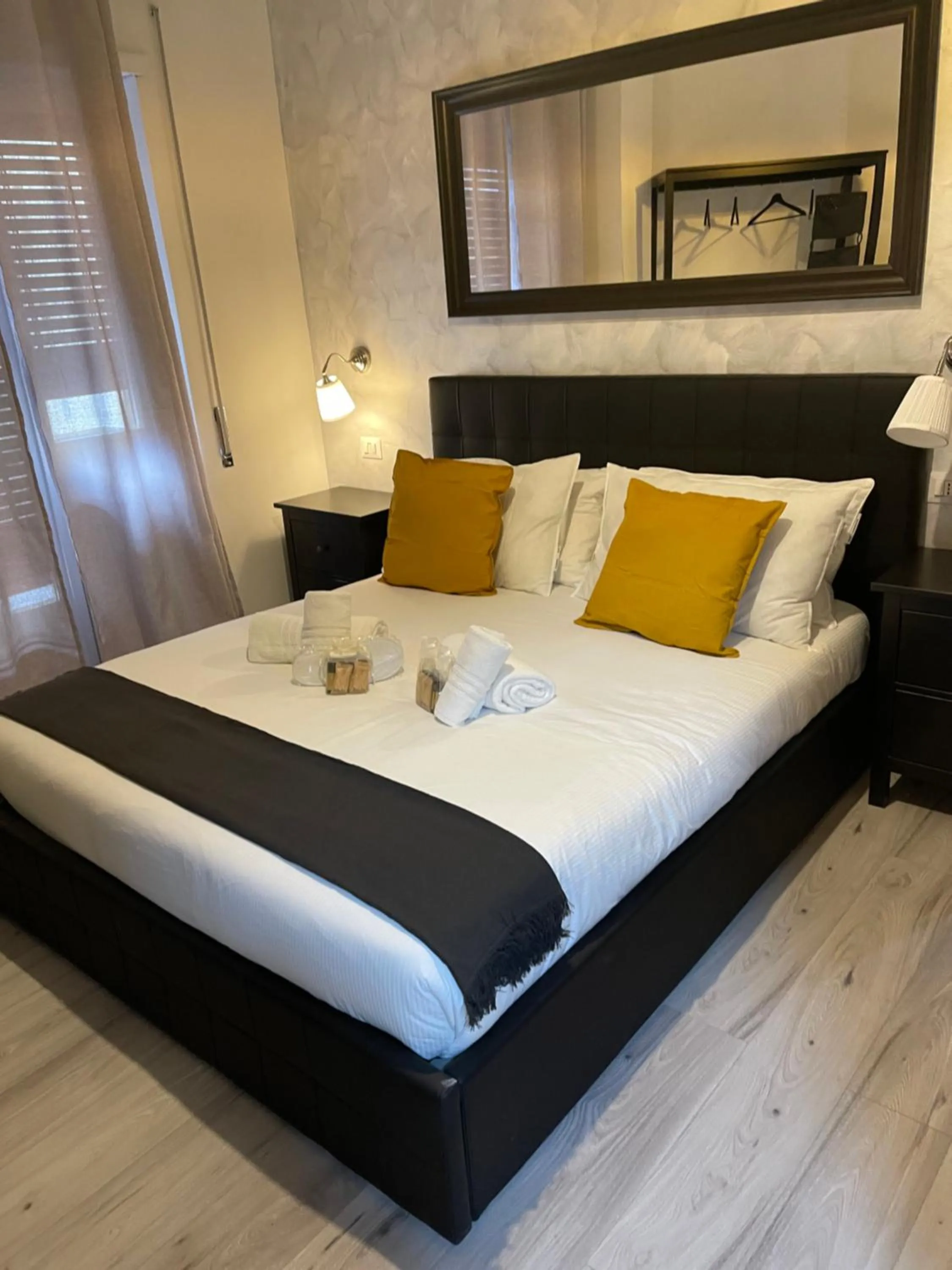 Bed in Luxury Boutique Hotel