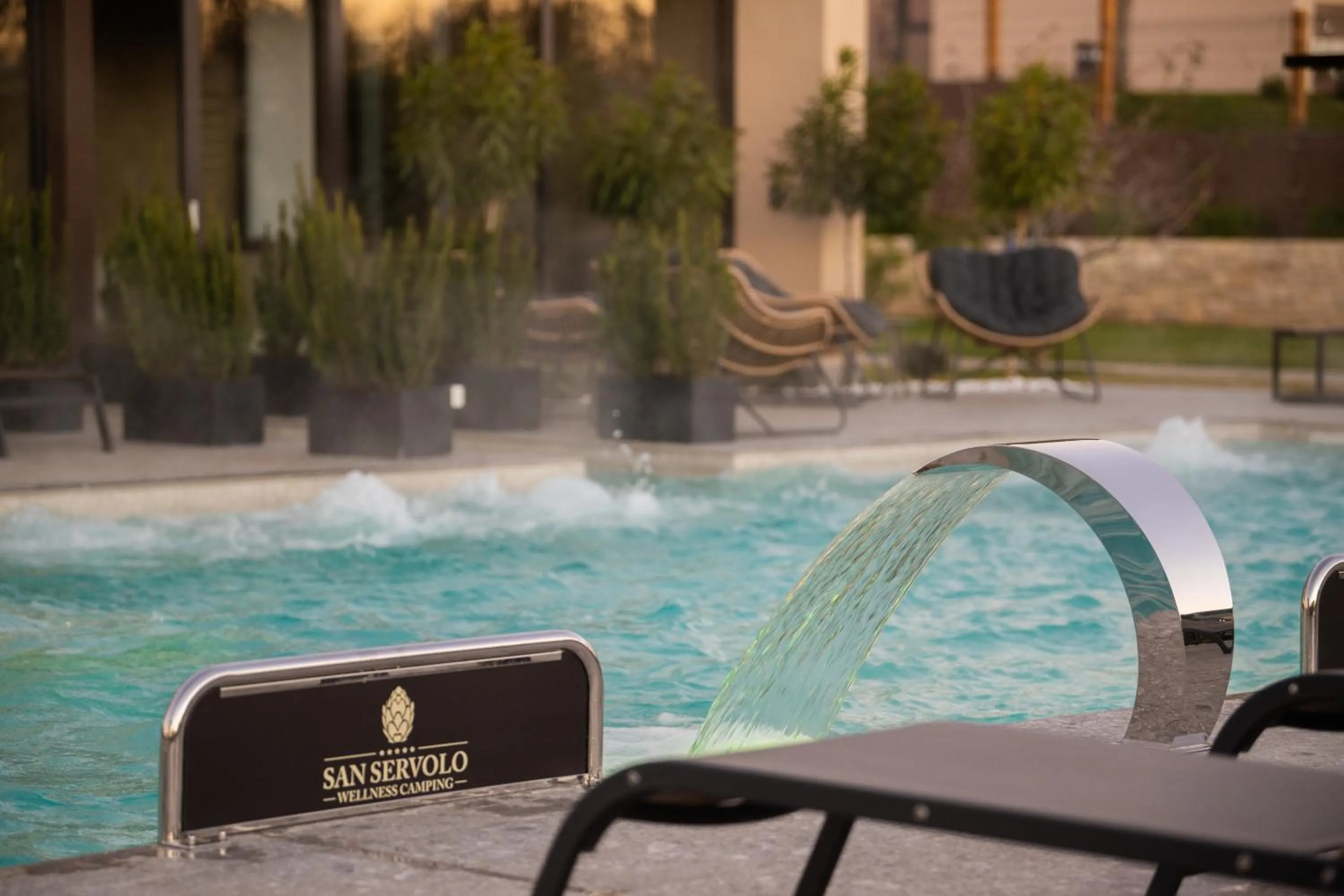 Swimming pool in San Servolo Wellness Homes
