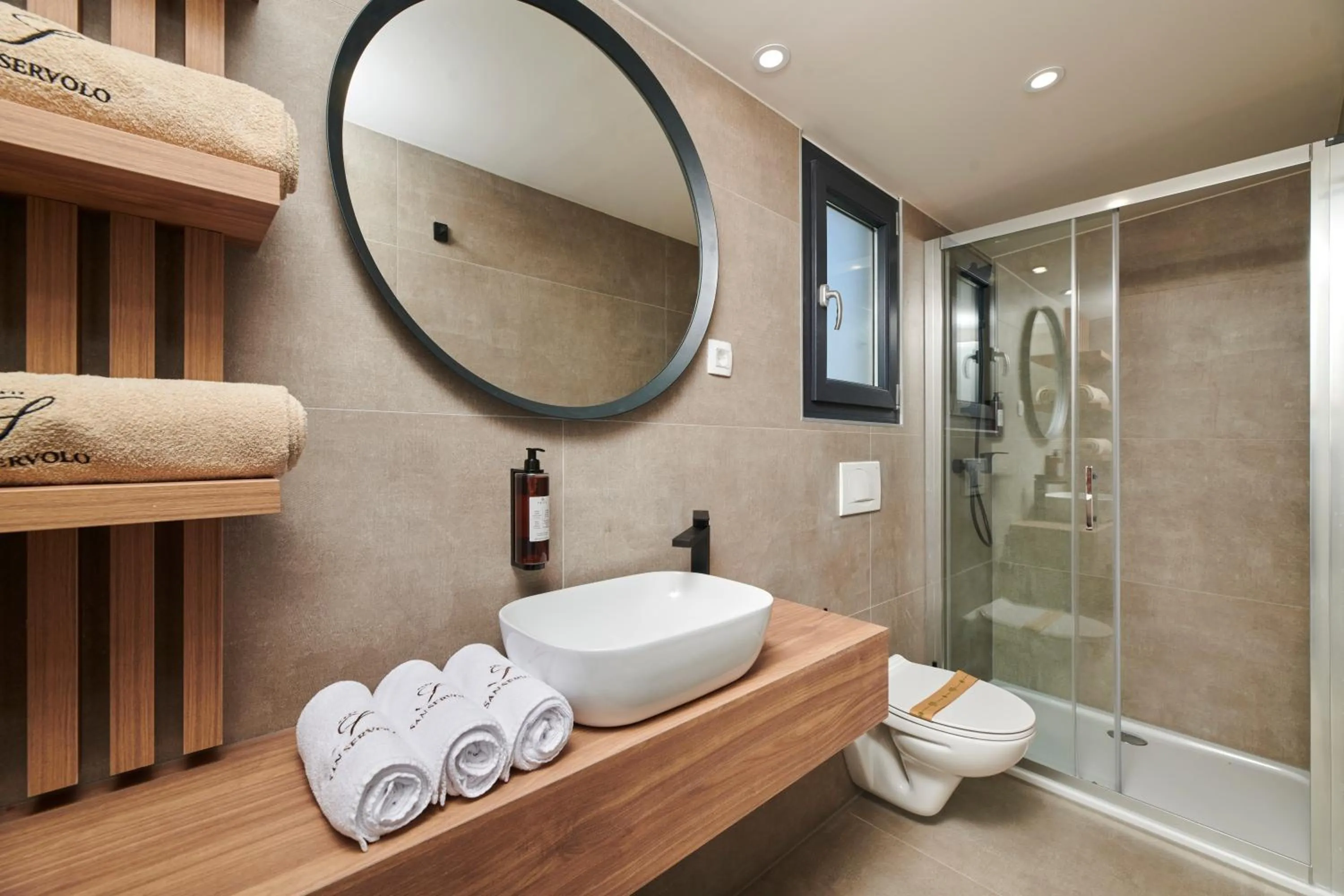 Bathroom in San Servolo Wellness Homes