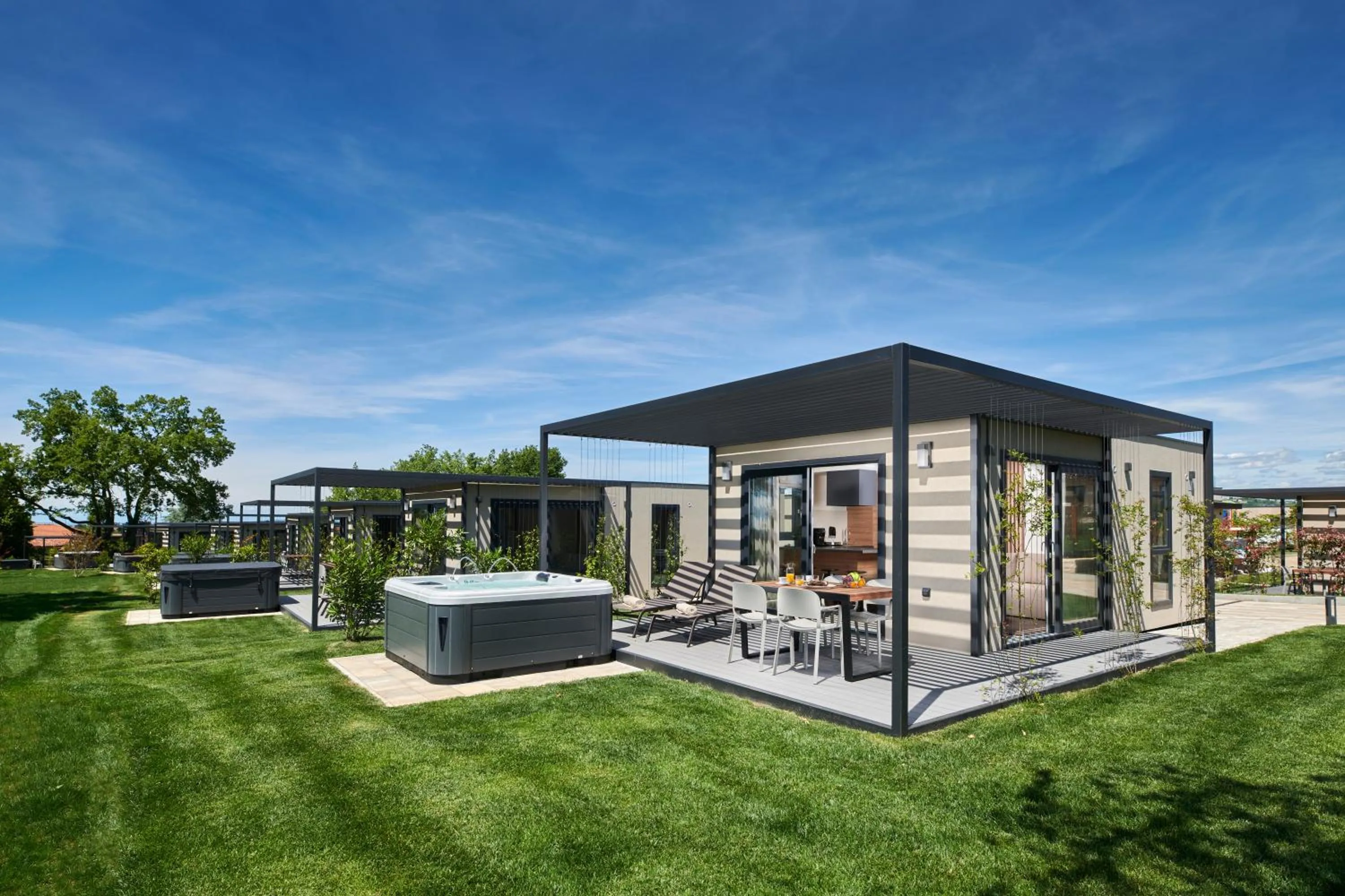 Patio in San Servolo Wellness Homes