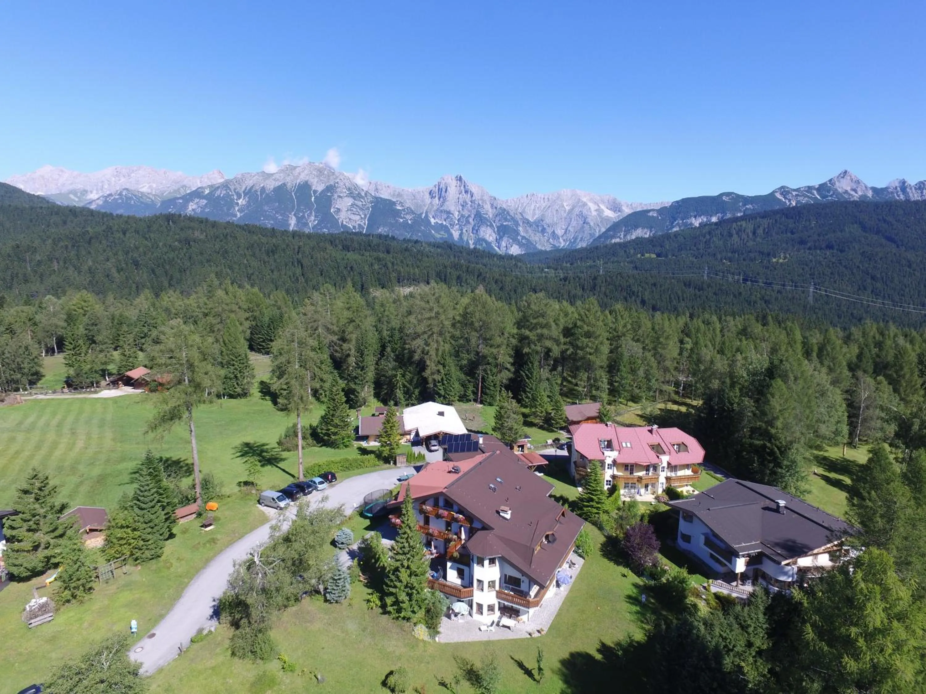 Bird's eye view in Landhaus Charlotte Apartments Tirol