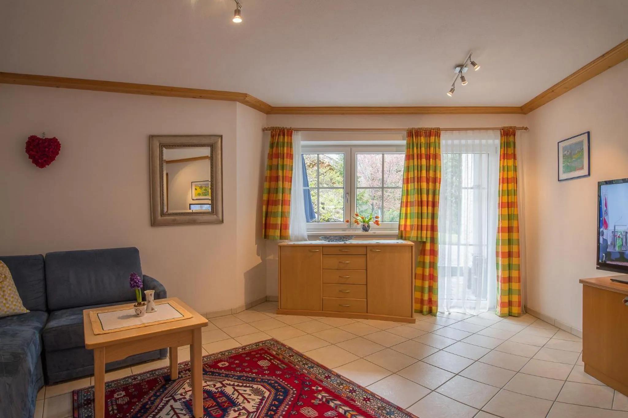 Living room in Landhaus Charlotte Apartments Tirol