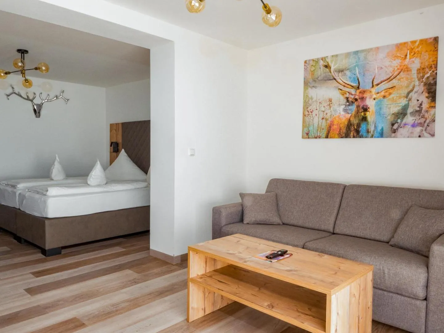 Photo of the whole room, Bed in Hotel Geiger