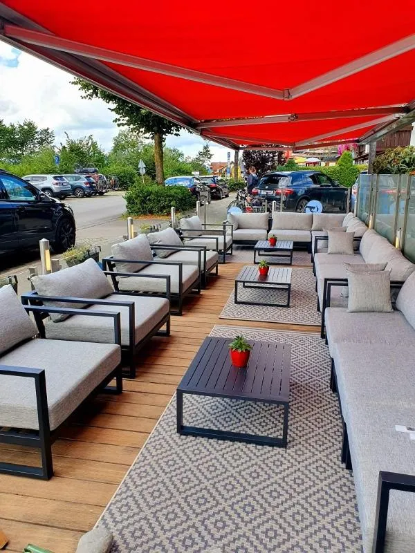 Seating area in Hotel Geiger