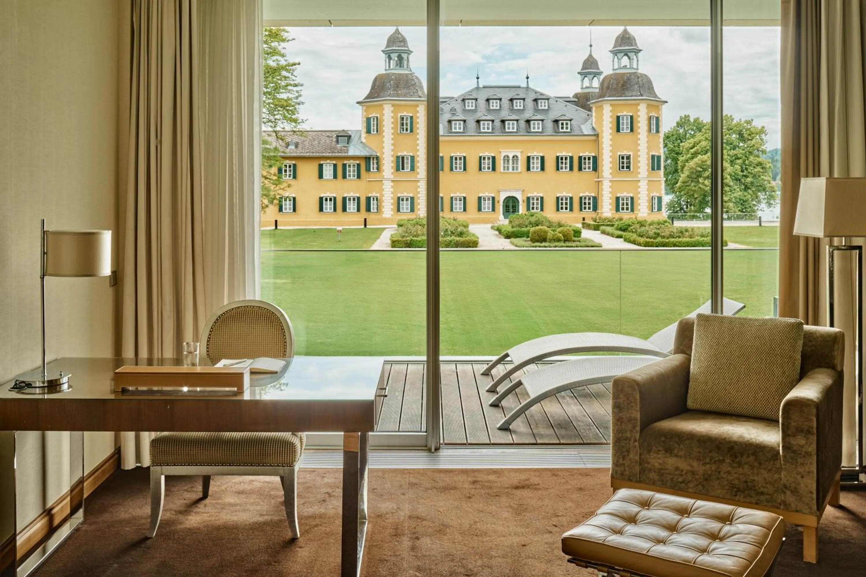 View (from property/room) in Falkensteiner Schlosshotel Velden – The Leading Hotels of the World