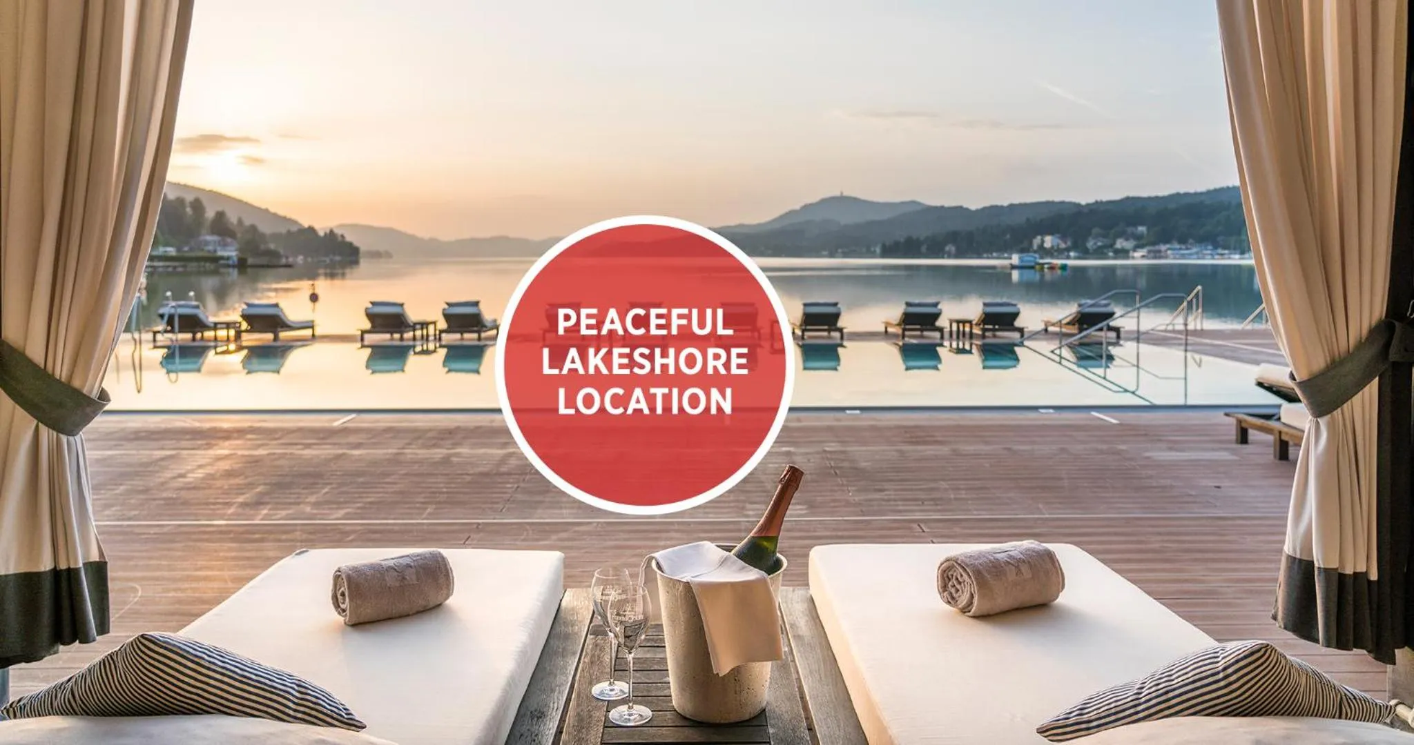 Property building in Falkensteiner Schlosshotel Velden – The Leading Hotels of the World