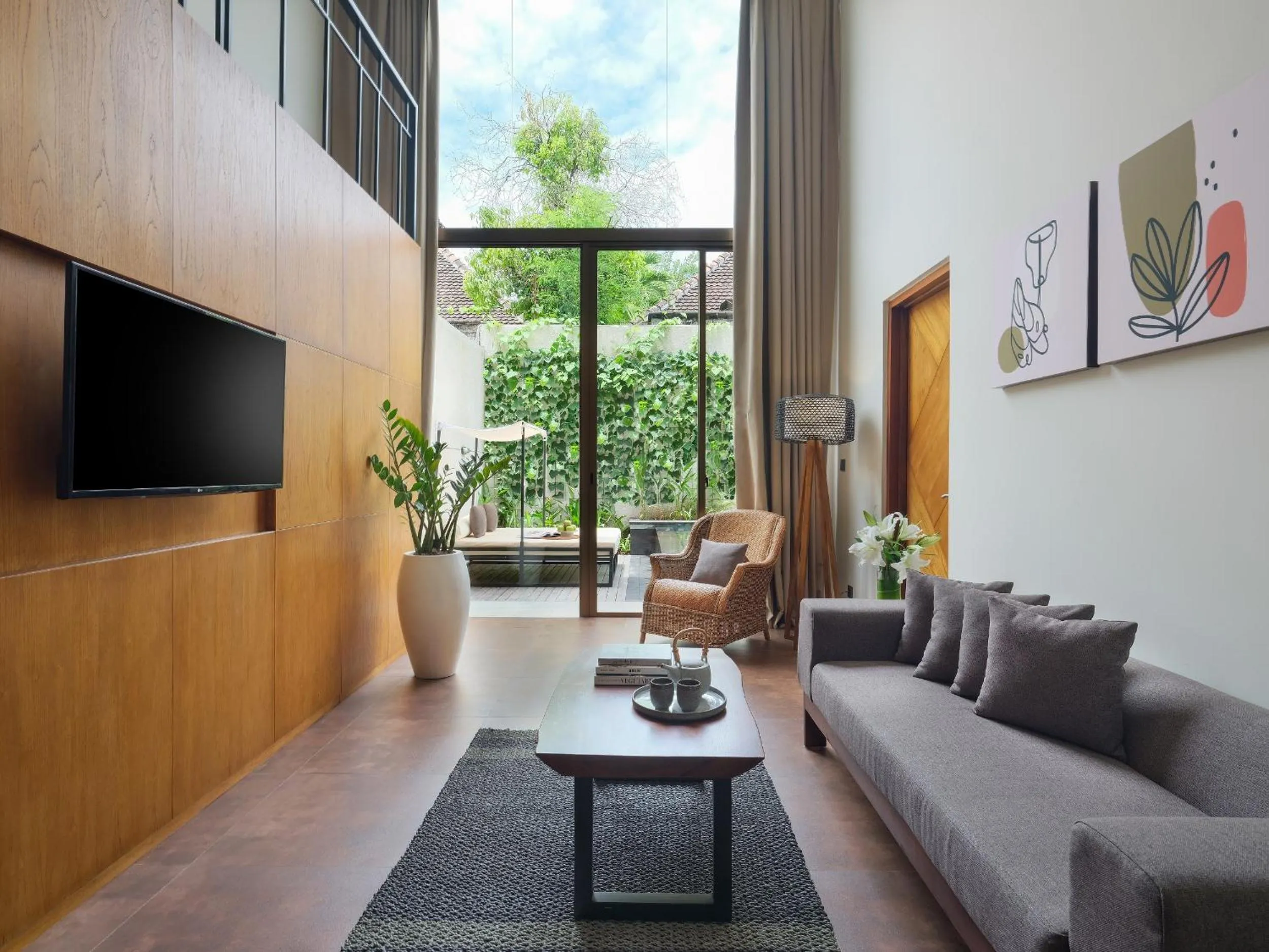 Living room in Kayumas Seminyak Resort