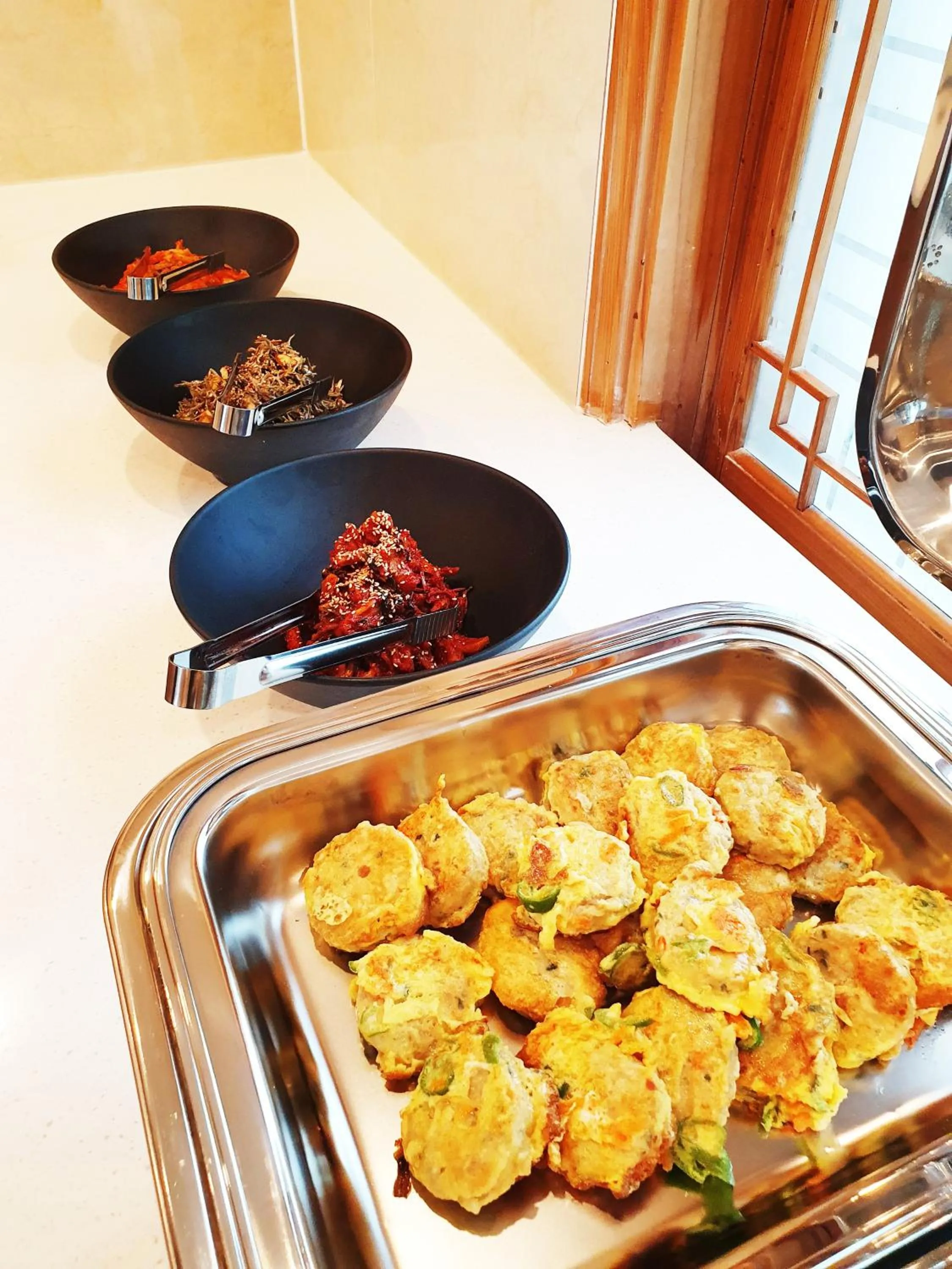 Buffet breakfast in Uneed Hotel