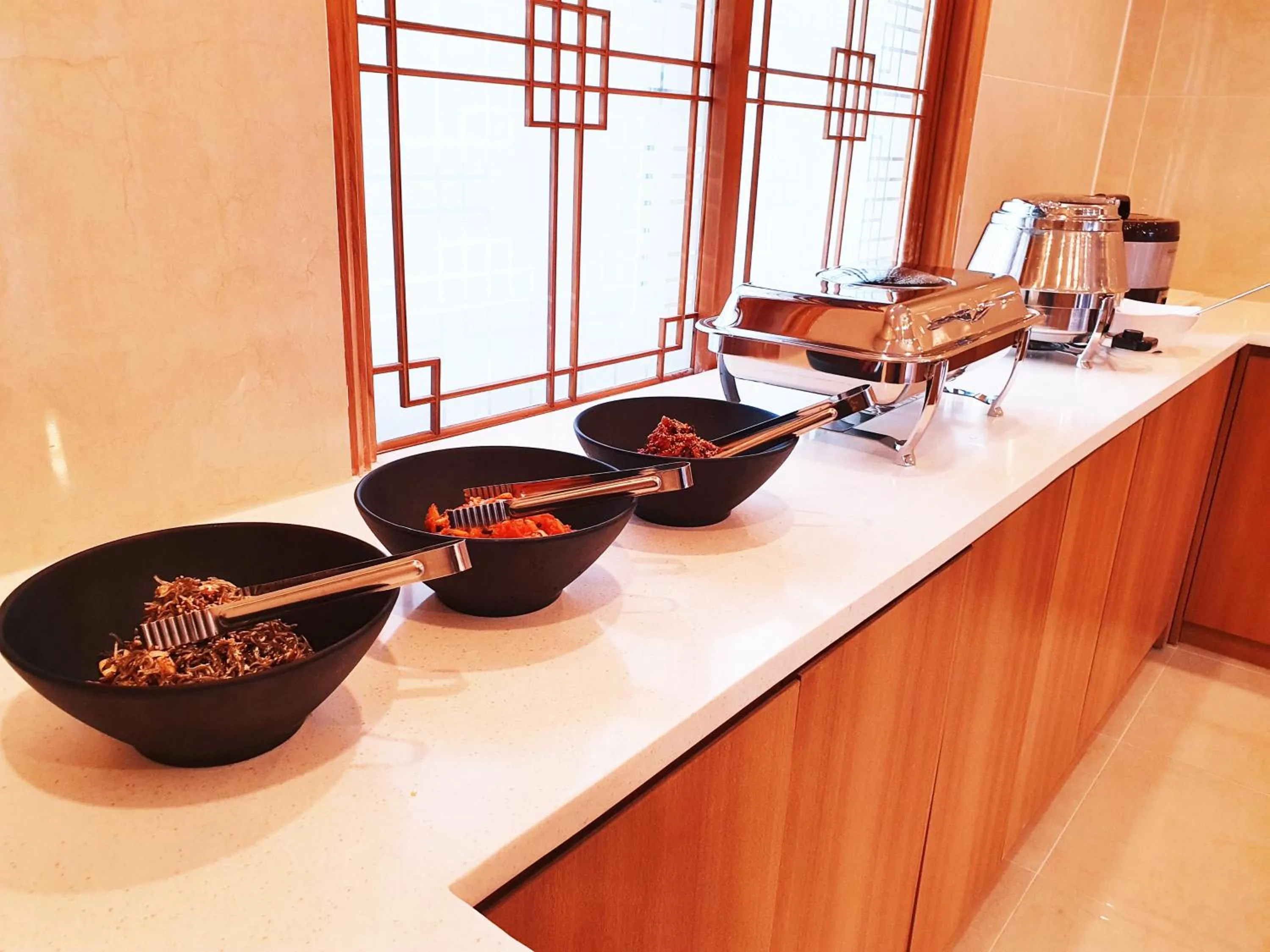 Buffet breakfast in Uneed Hotel