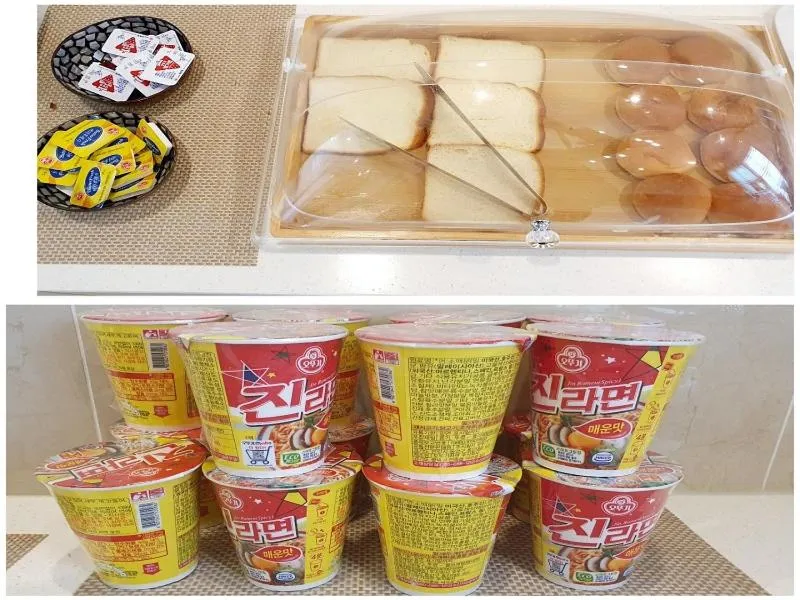 Breakfast in Uneed Hotel