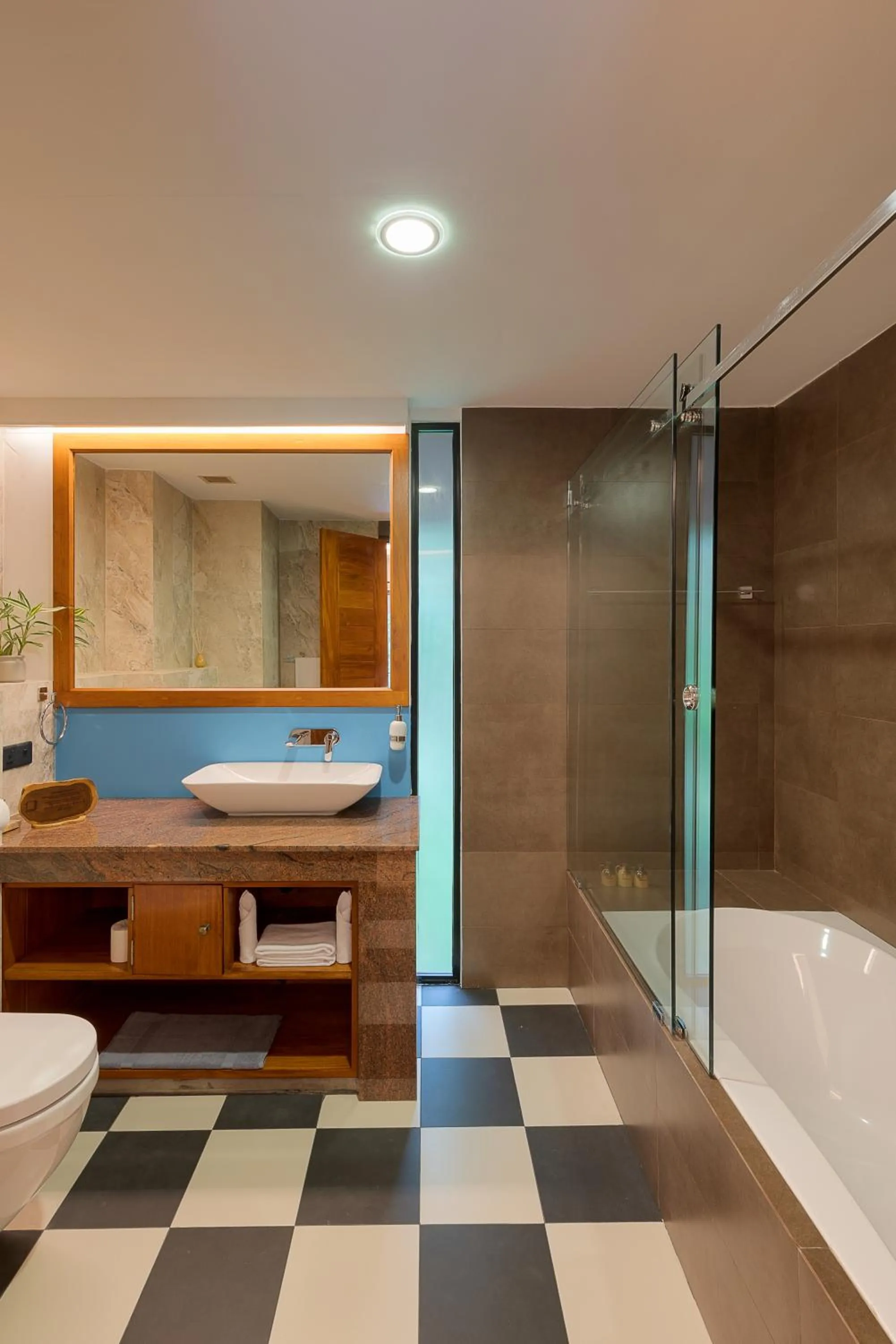 Bathroom in Moksha at Kitulgala - Rainforest Boutique Hotel