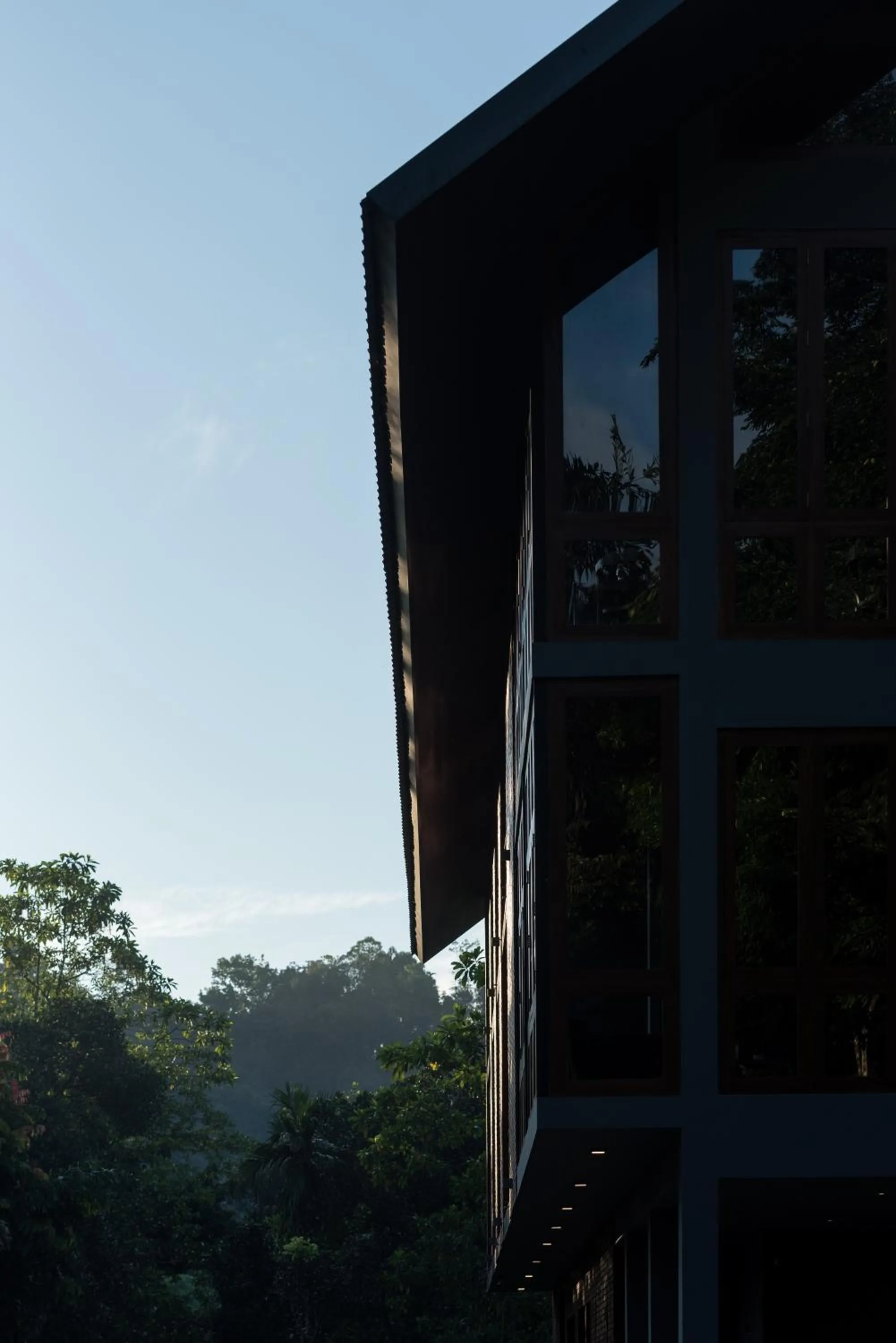 Sunset in Moksha at Kitulgala - Rainforest Boutique Hotel