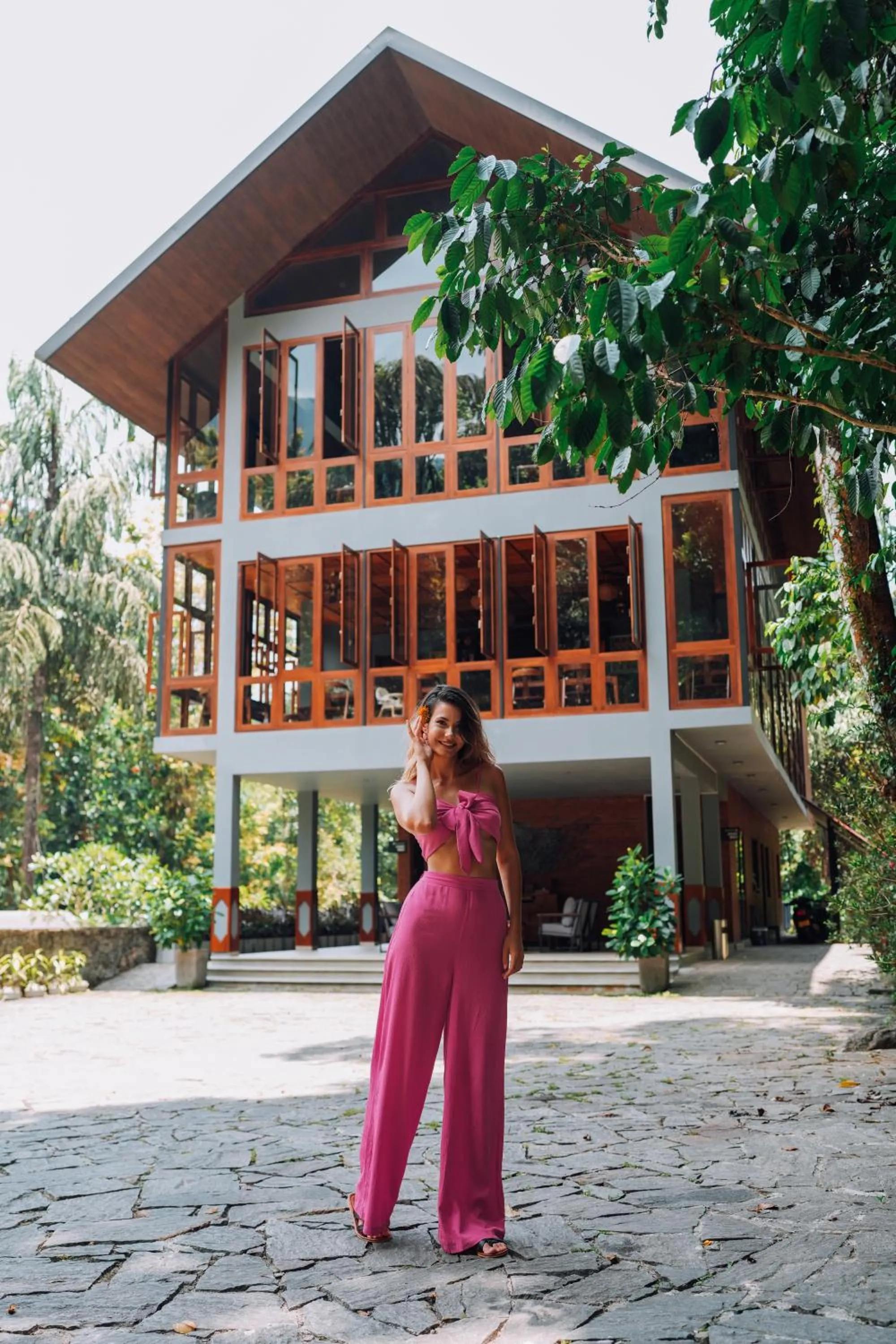 Property building in Moksha at Kitulgala - Rainforest Boutique Hotel