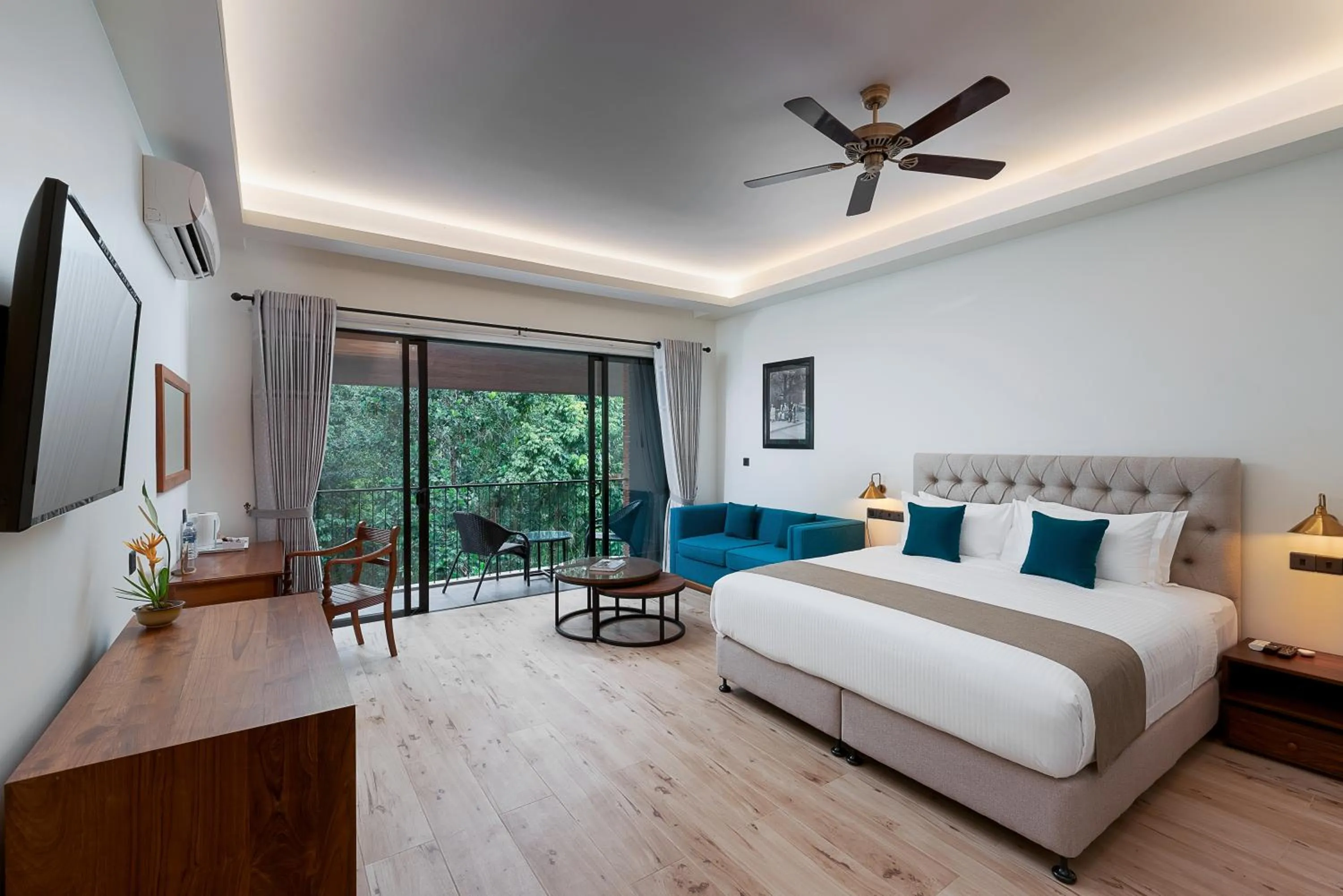 Photo of the whole room, Bed in Moksha at Kitulgala - Rainforest Boutique Hotel