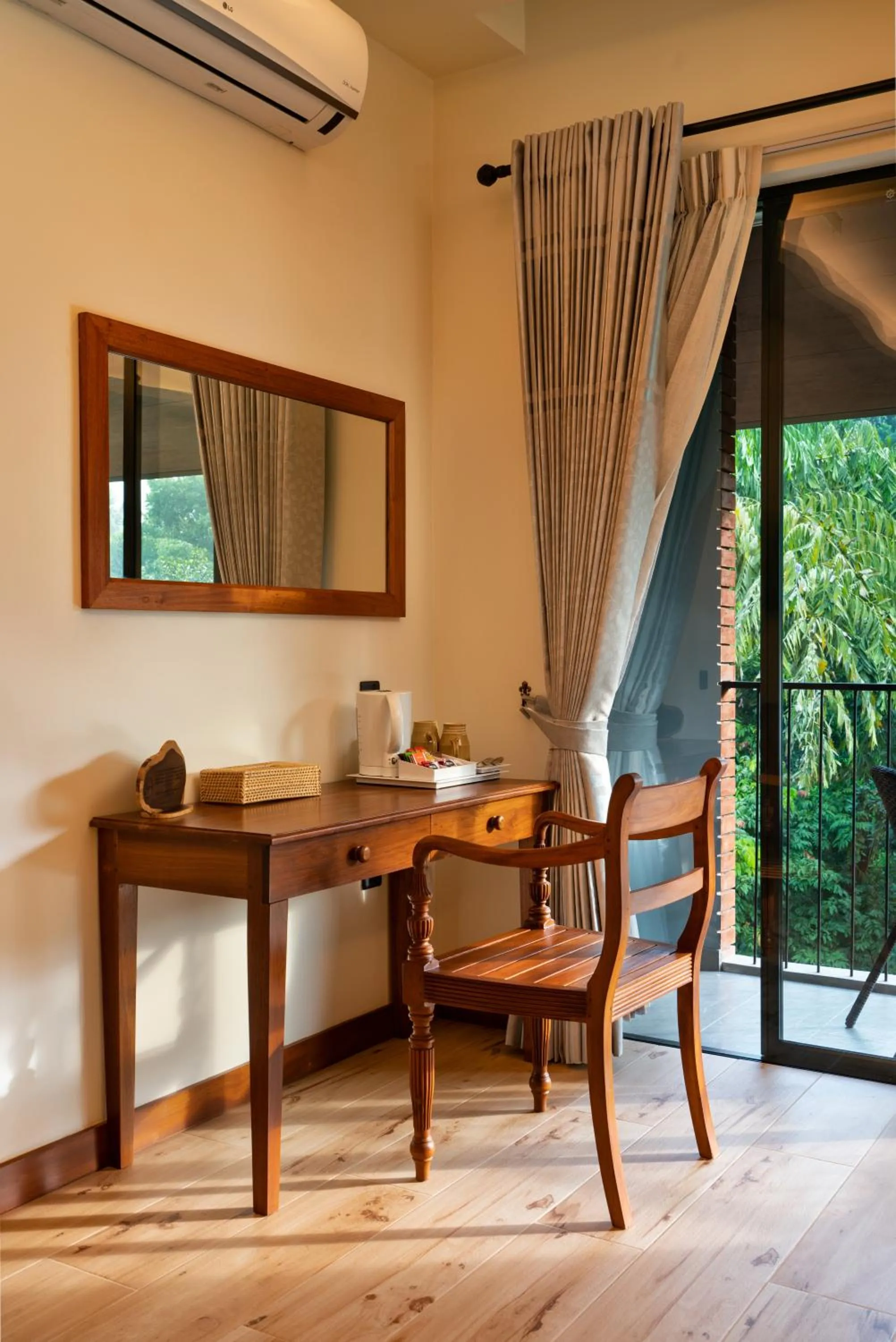 Seating area in Moksha at Kitulgala - Rainforest Boutique Hotel