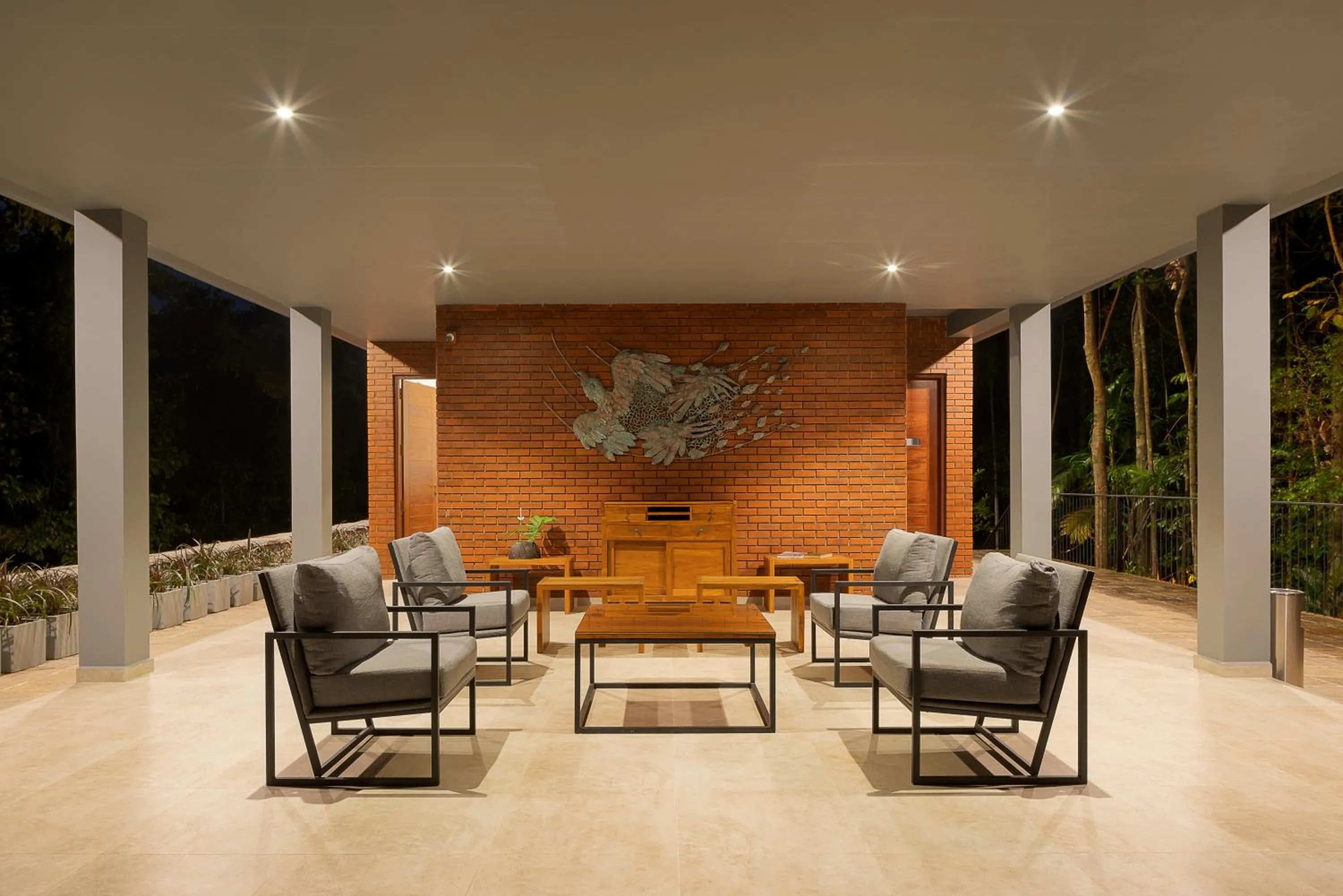 Lobby or reception in Moksha at Kitulgala - Rainforest Boutique Hotel