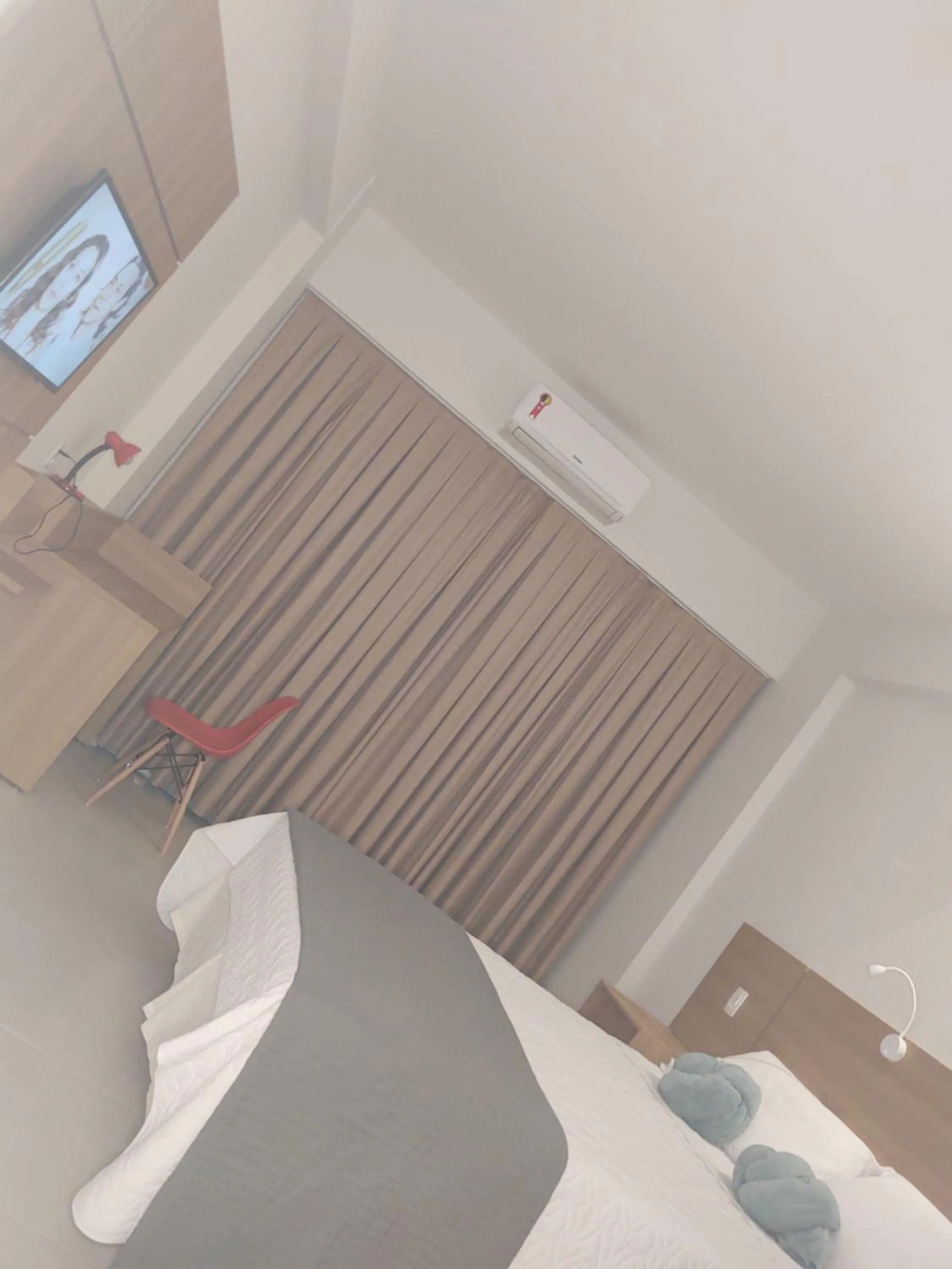 Bed in Hotel Quartzo