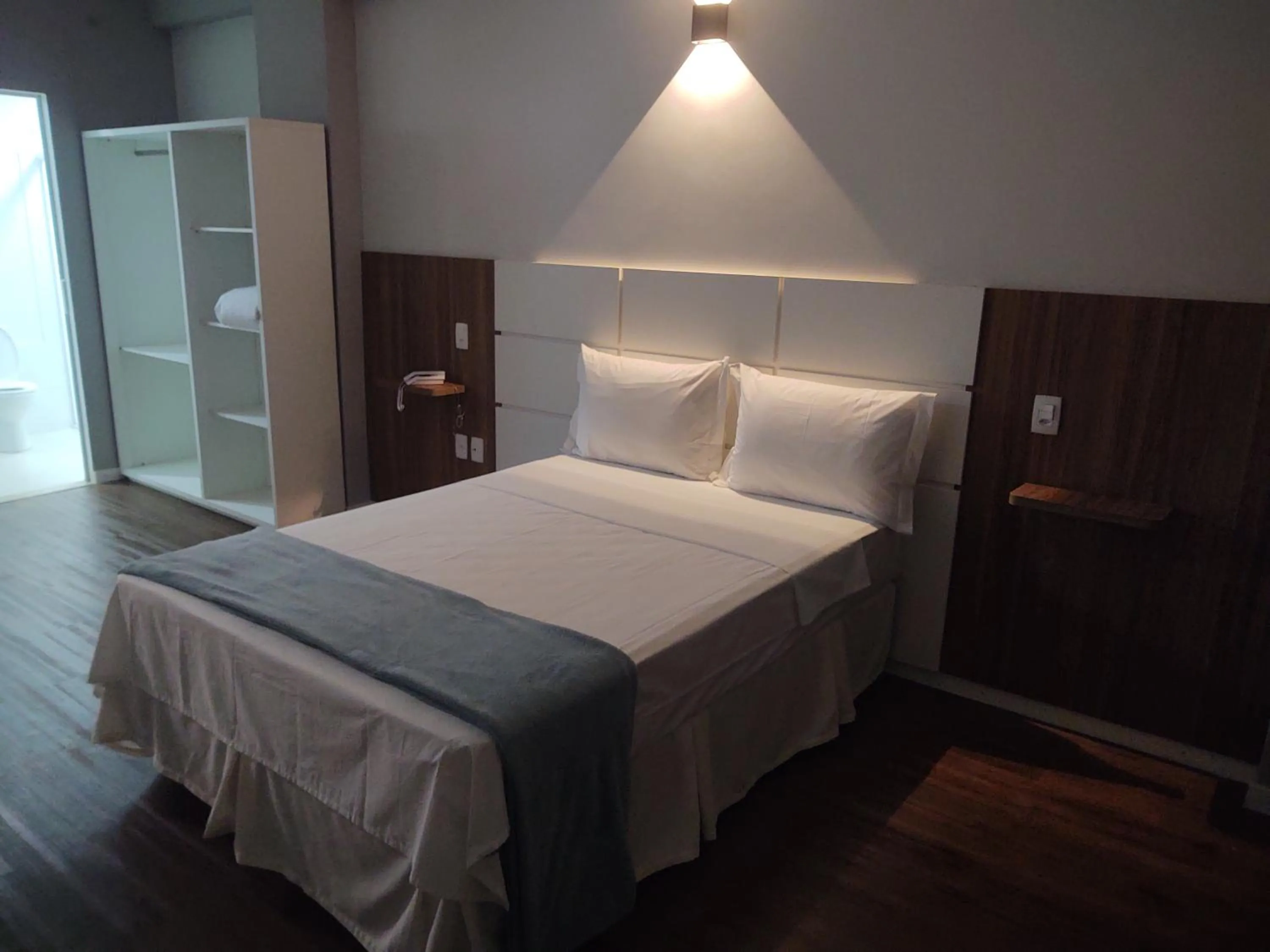 Bed in Hotel Quartzo