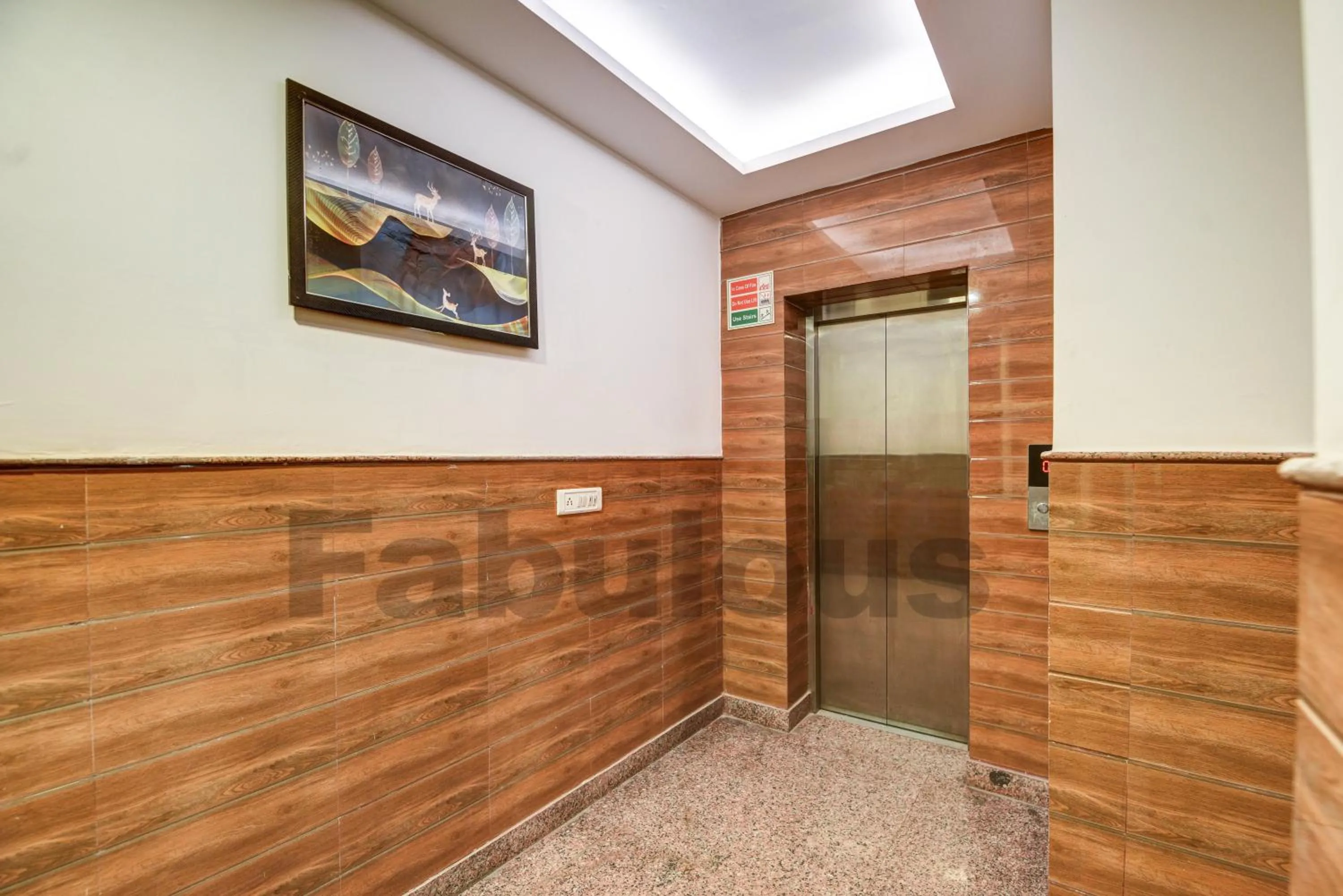 elevator in Hotel Fabulous - Delhi International Airport