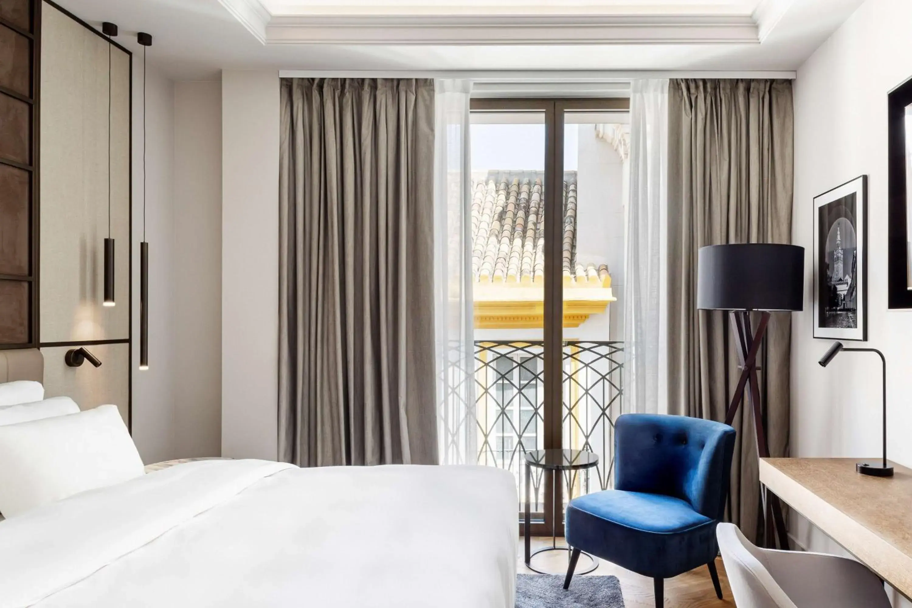 Bed in Radisson Collection Hotel, Magdalena Plaza Sevilla Bed in Radisson Collection Hotel, Magdalena Plaza Sevilla