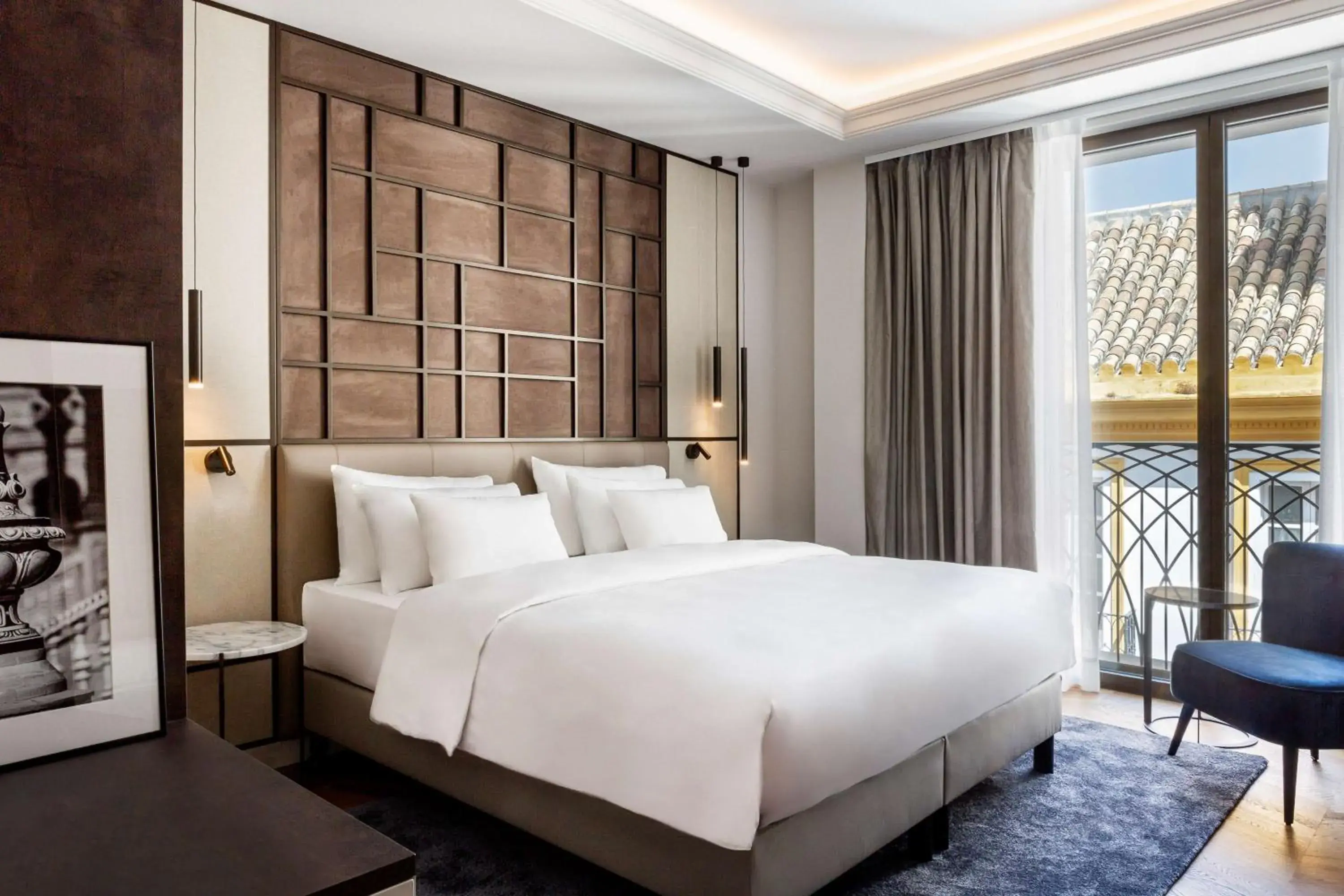 Bed in Radisson Collection Hotel, Magdalena Plaza Sevilla Bed in Radisson Collection Hotel, Magdalena Plaza Sevilla