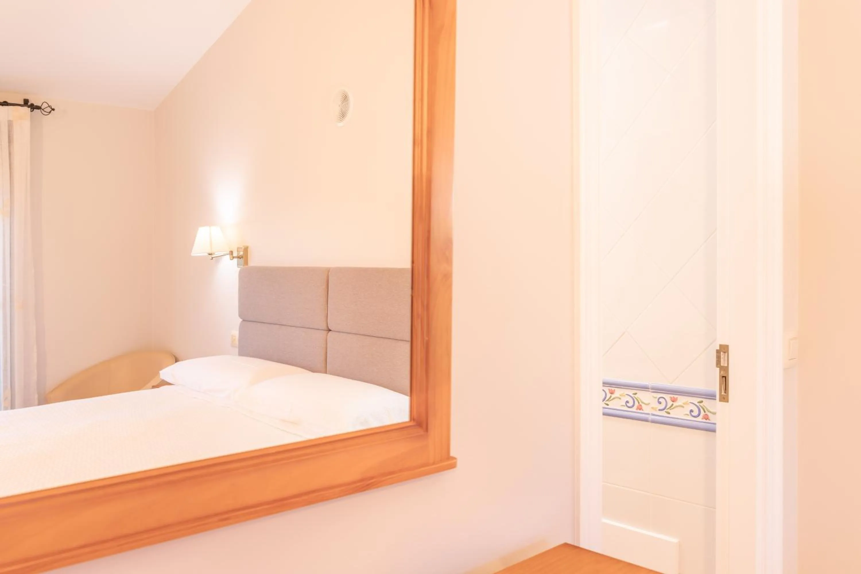 Bed in Apartamentos Rurales de Abelleira