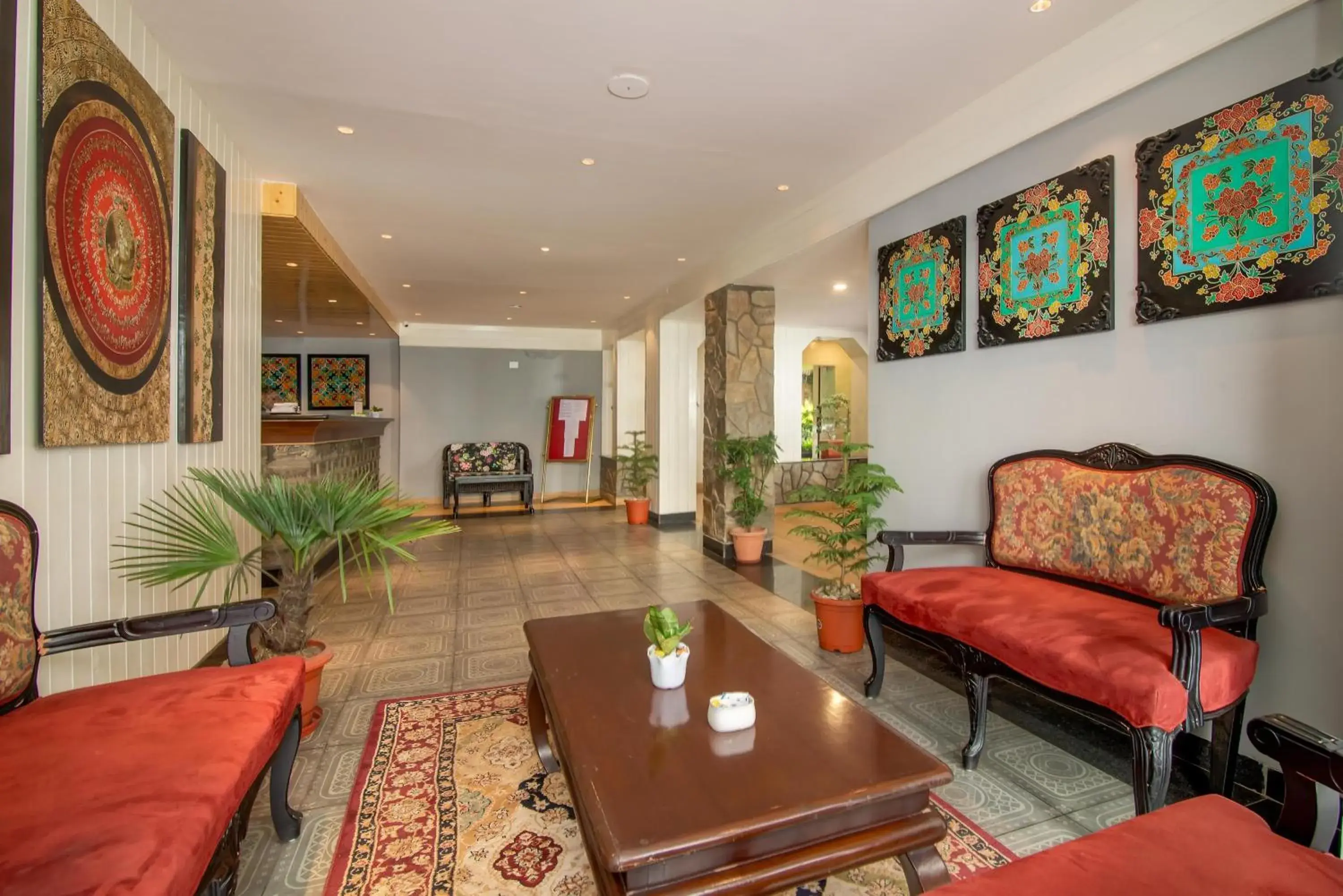 Lobby or reception in Sumitel Vista 800m from Mall Road Lobby or reception in Sumitel Vista 800m from Mall Road